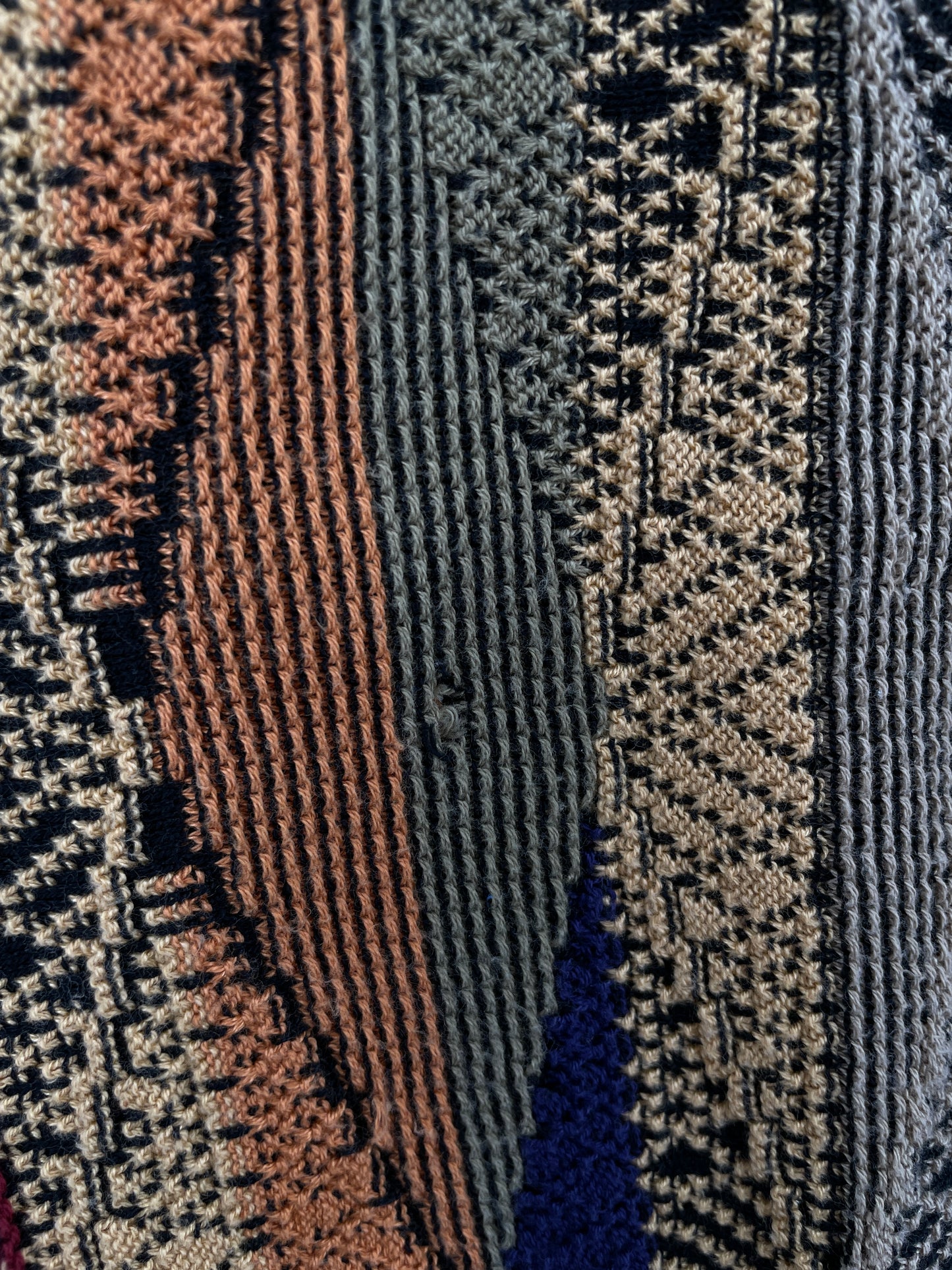 Vintage 3D COOGI-Style Size L Knit Sweater / A7664