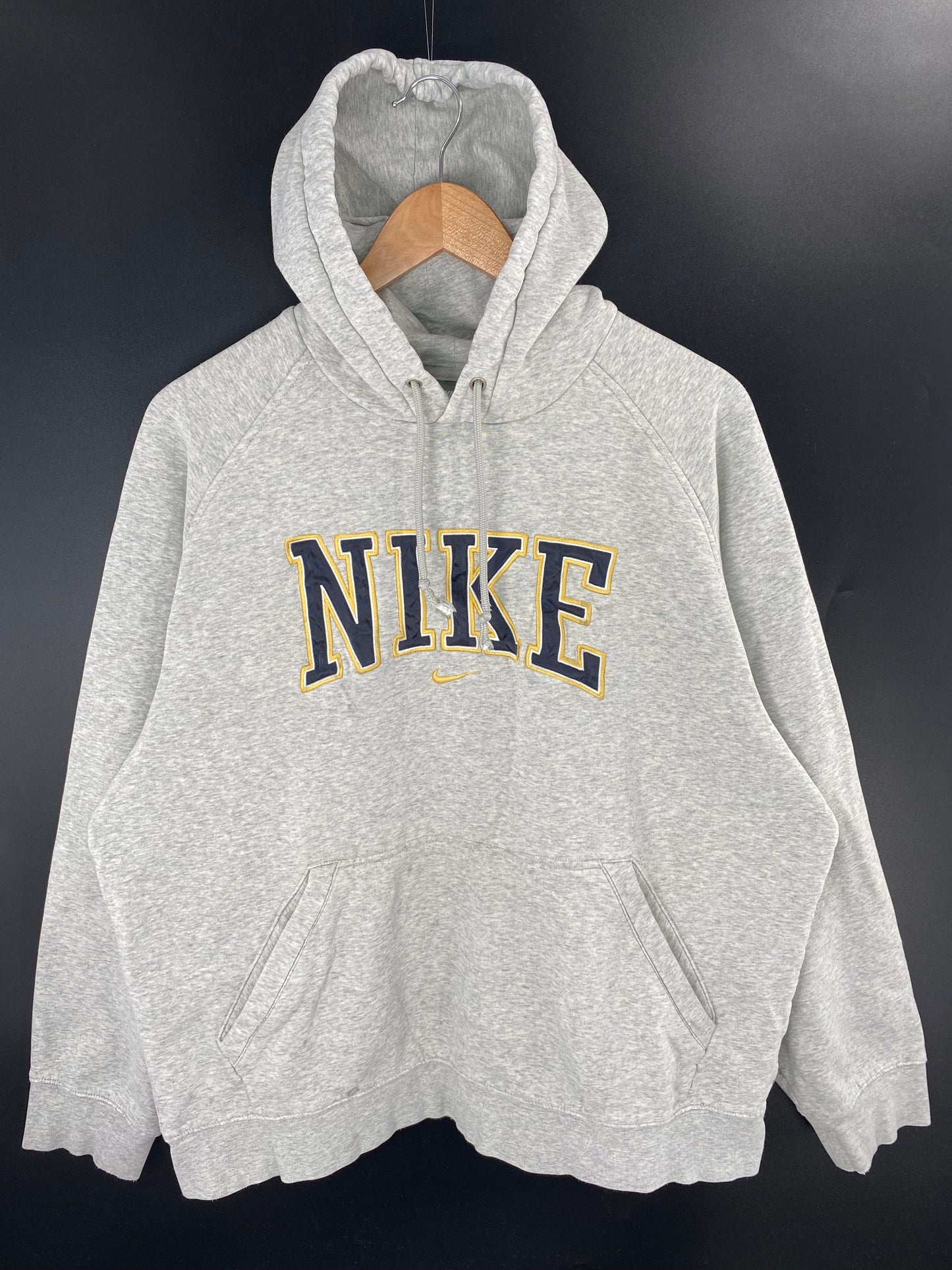 00' NIKE Size L Vintage Hoodie Sweat-shirt / K9896