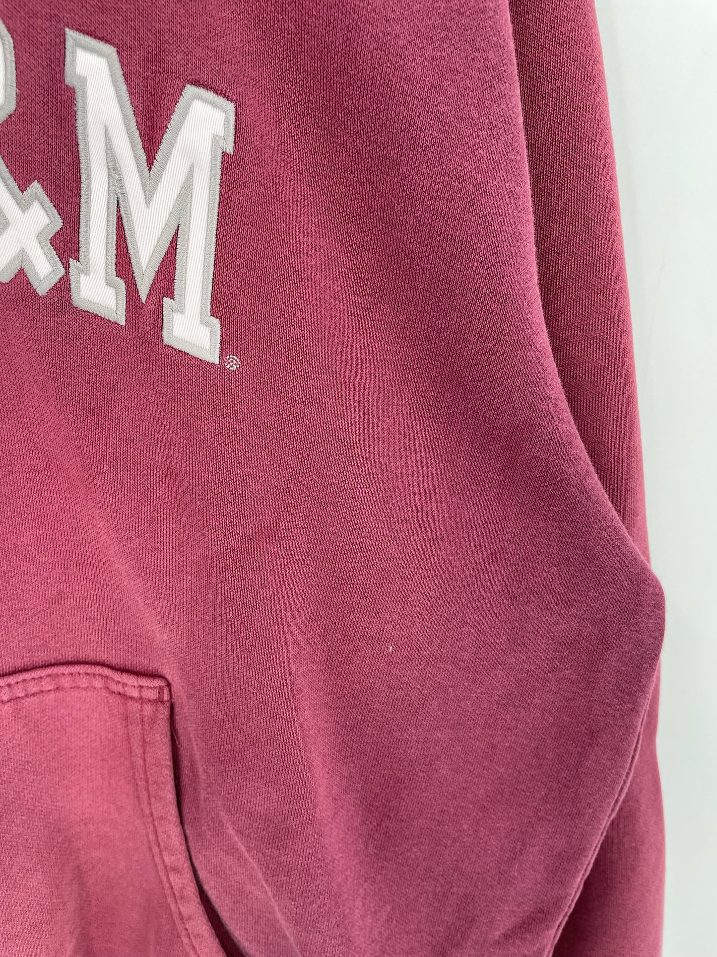 00' NIKE TEXAS A&M Size L Vintage College Hoodie Sweat-shirt / K9281