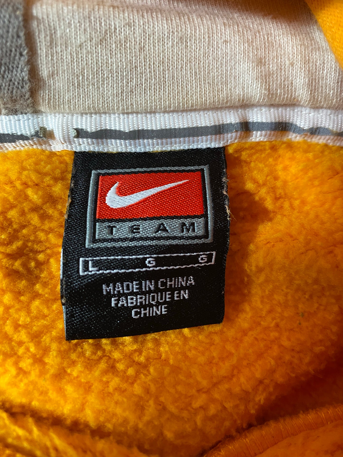 00’ NIKE TENNESSEE Size L Vintage College Hoodie Sweat-shirt / K6612