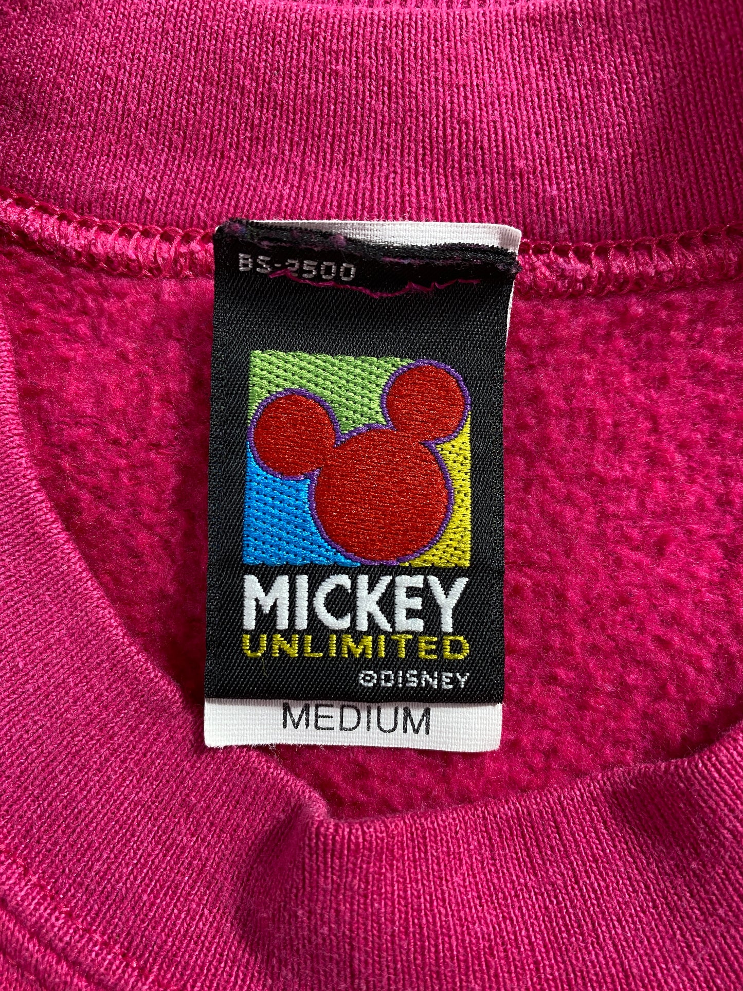 90’s DISNEY MICKEY Made in USA Size M Vintage Sweat-shirt / A4797