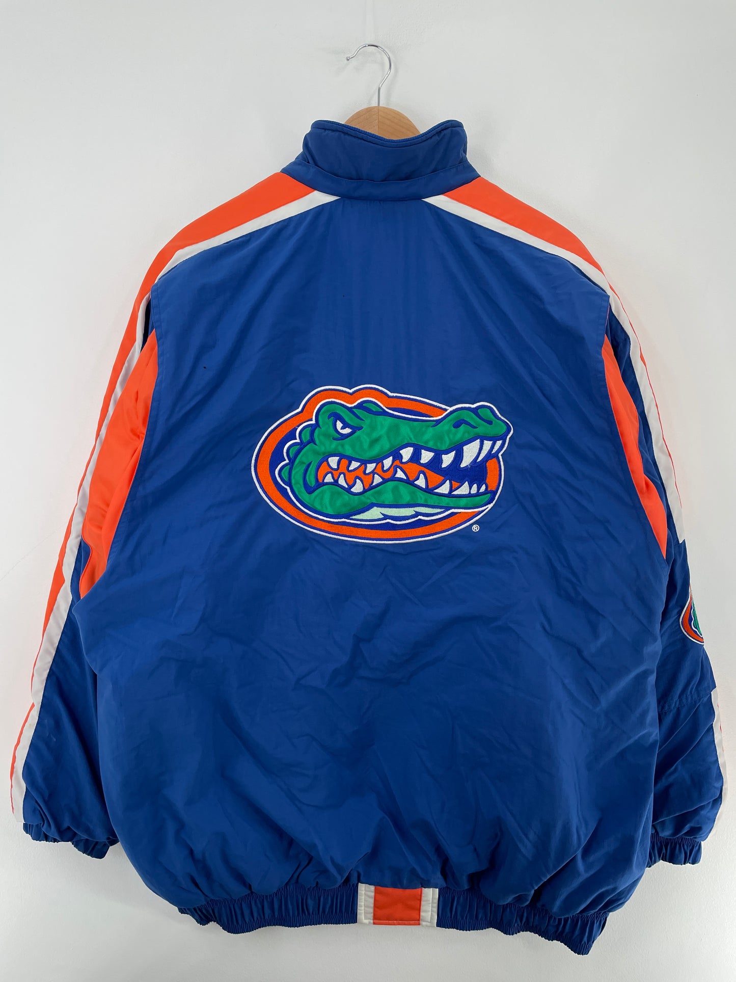 90’s STARTER x FLORIDA GATORS Size XL Vintage College Padded Nylon Jacket / E5048J