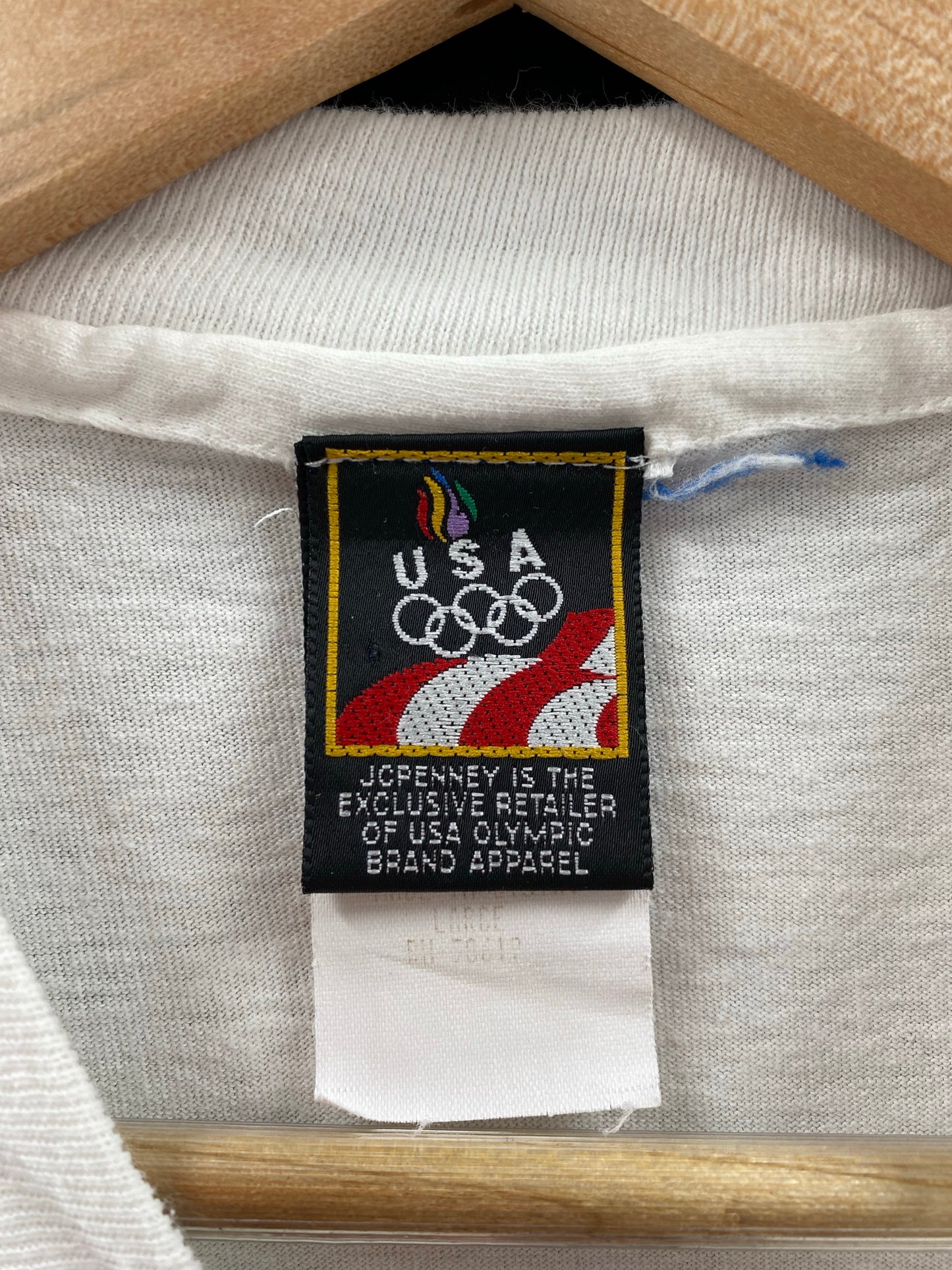 1992 BARCELONA OLYMPICS Size L Vintage T-Shirts / K6478