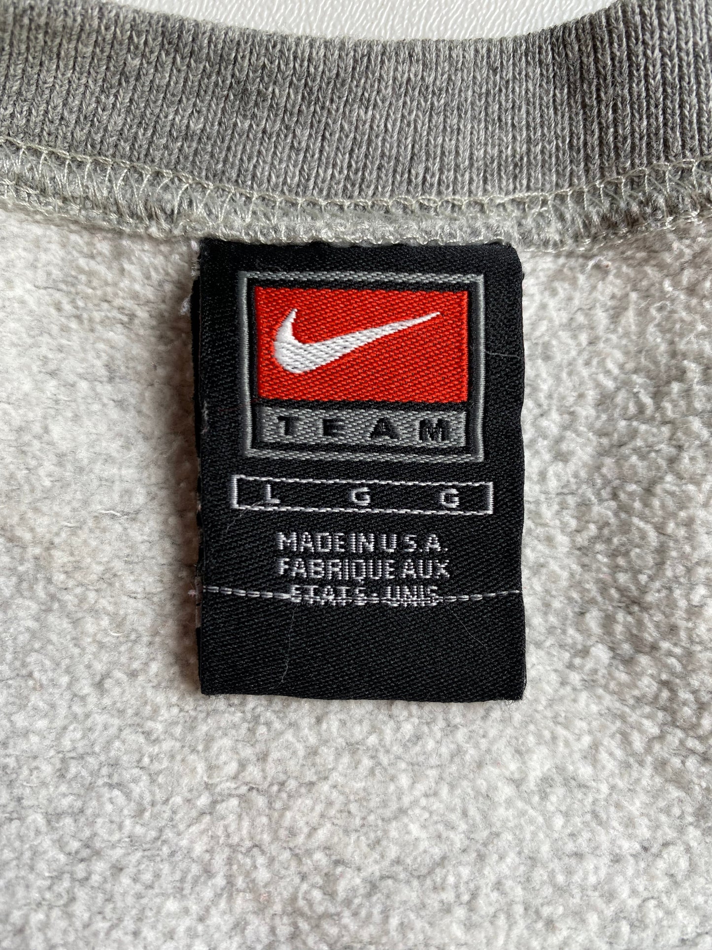 00' NIKE x BYU Made in USA Size L Vintage College Sweat-Shirt / E3640S