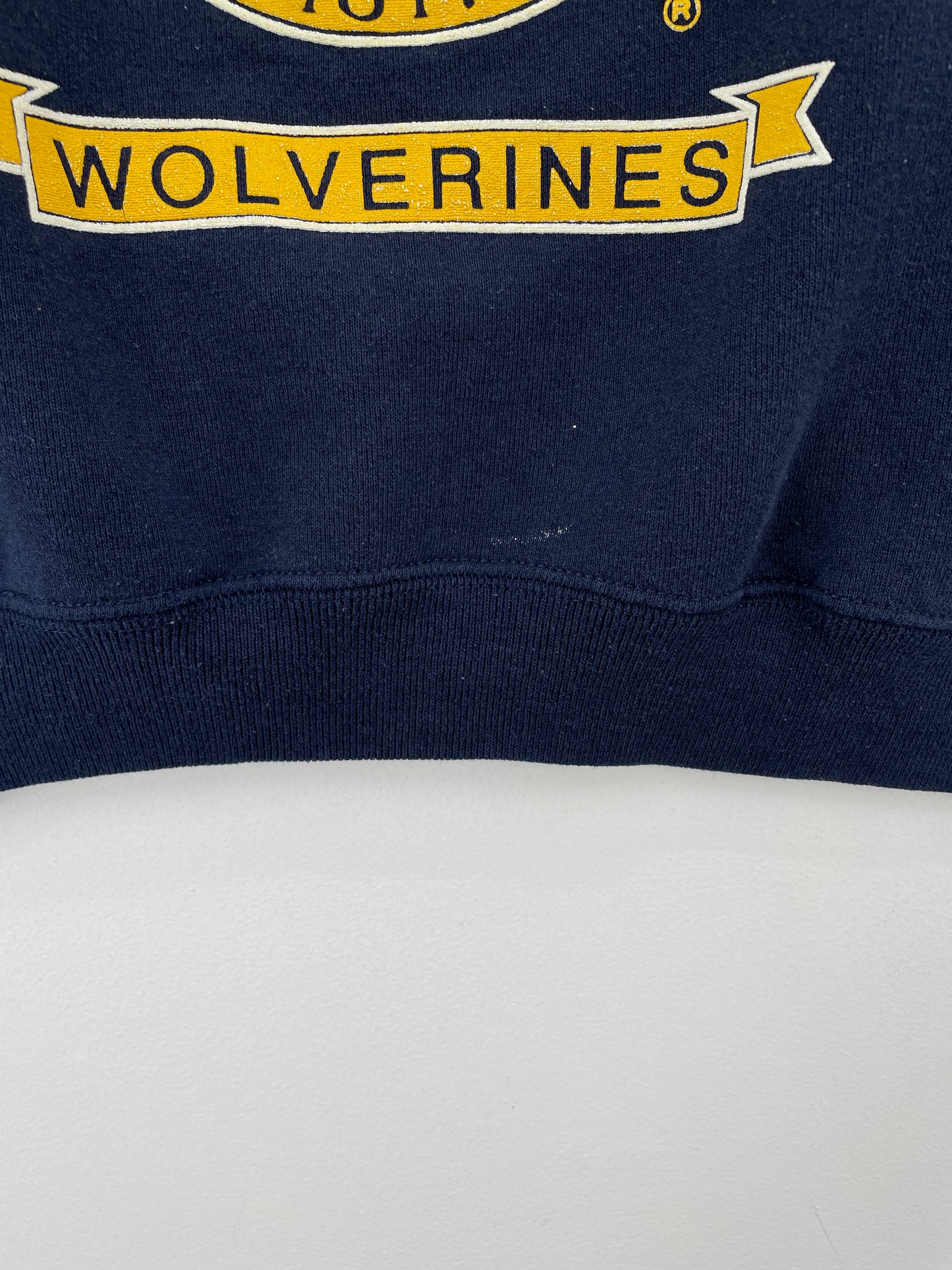 90's MICHIGAN Made in USA Size L Vintage College Sweat-Shirt / A7129