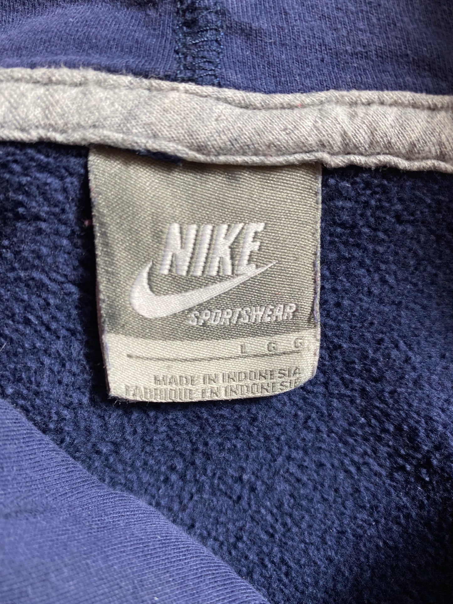 00’ NIKE Size L Vintage Hoodie Sweat-shirt / K5476