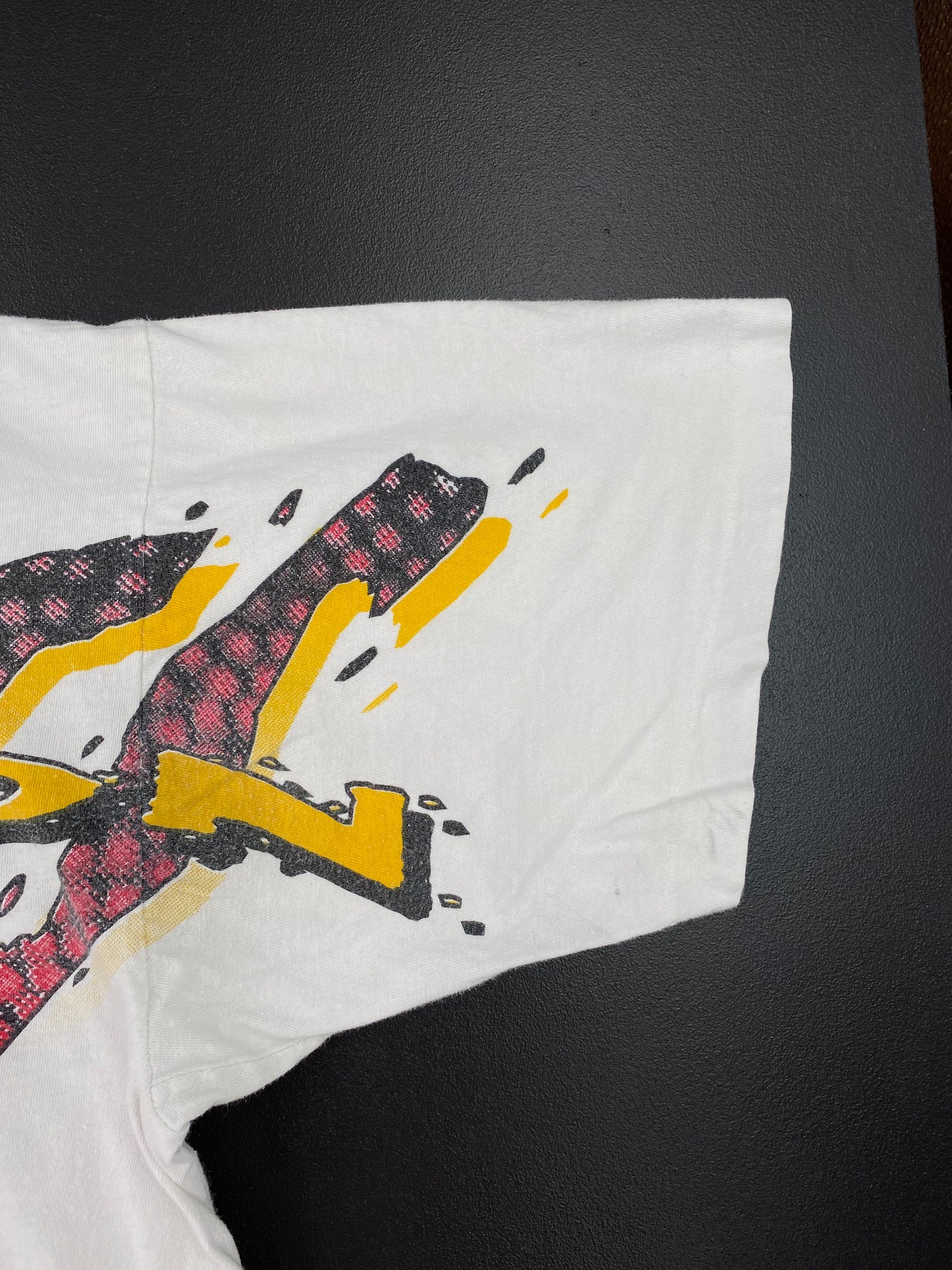 1995 HUSTON ROCKETS Size XL Vintage NBA T-shirt / A1082