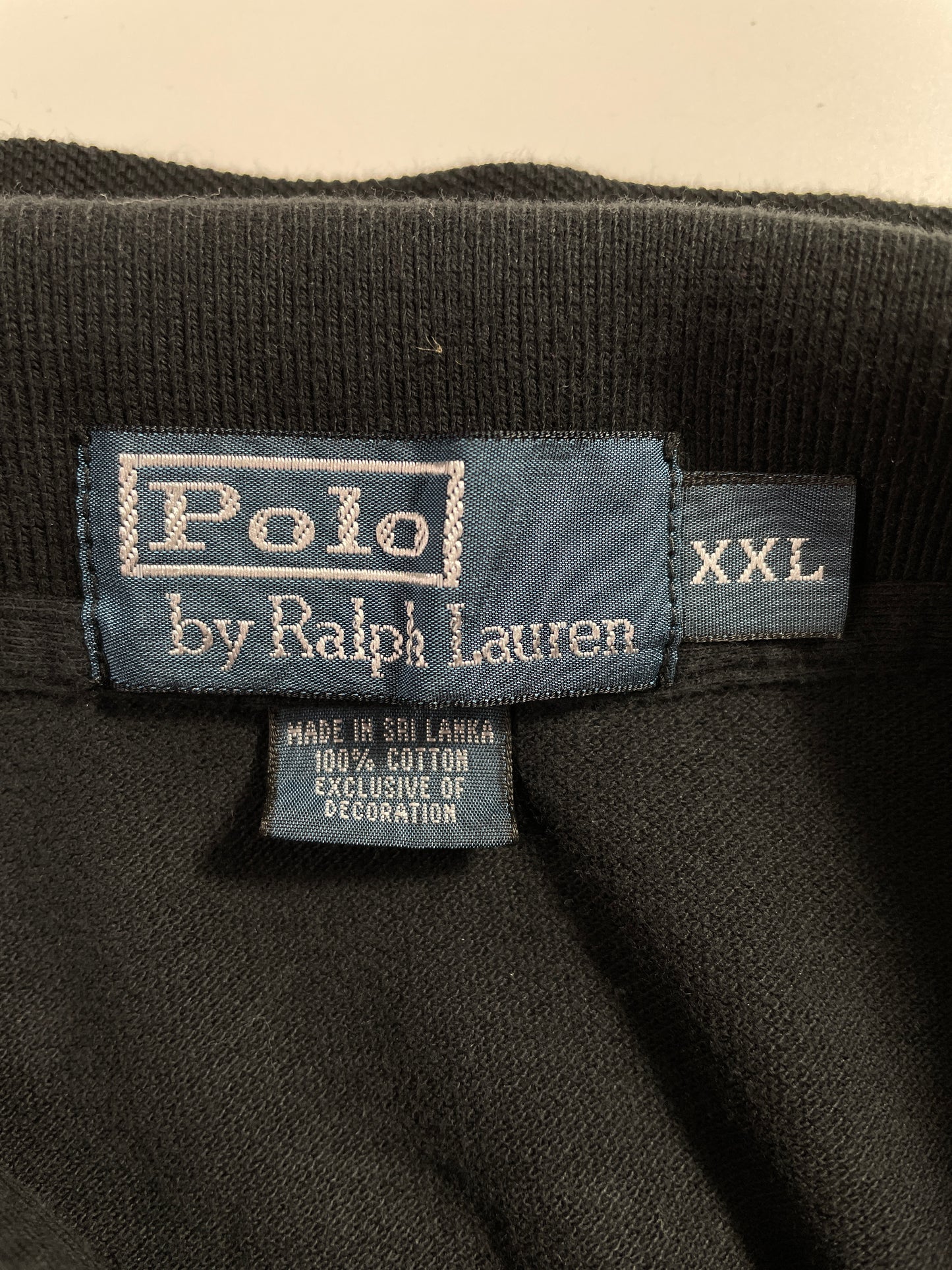 90's POLO RALPH LAUREN BEAR Size XXL Vintage Polo Shirt / E6075T