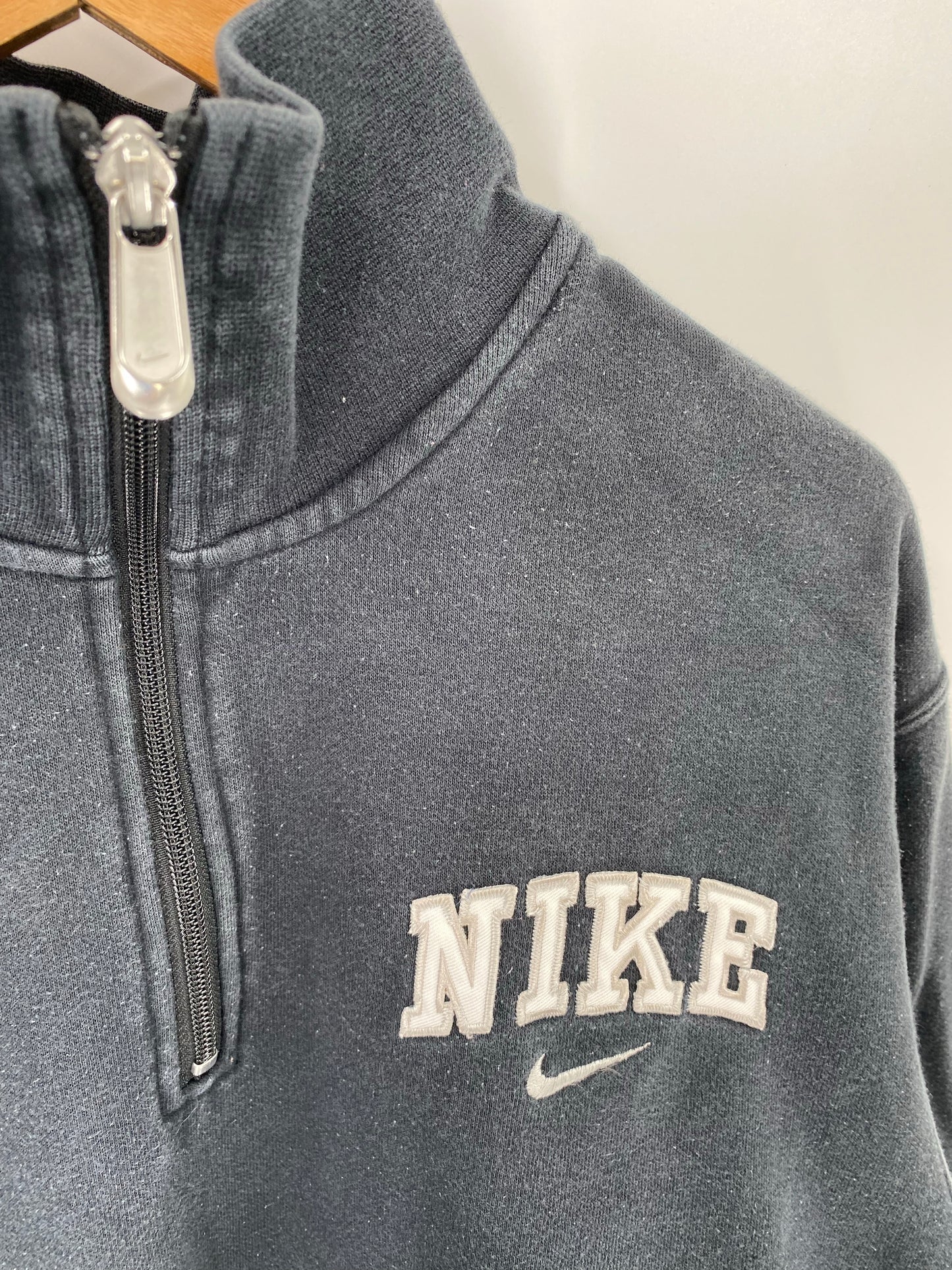 00' NIKE Size L Vintage Half-zip Sweat- Shirts / K4392