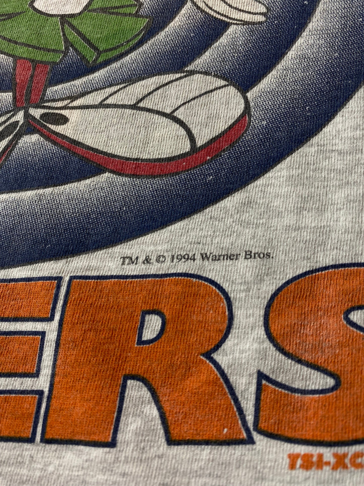 1994 LOONEY TUNES MARTIAN Made in USA Size XL Vintage T-Shirts / A7407