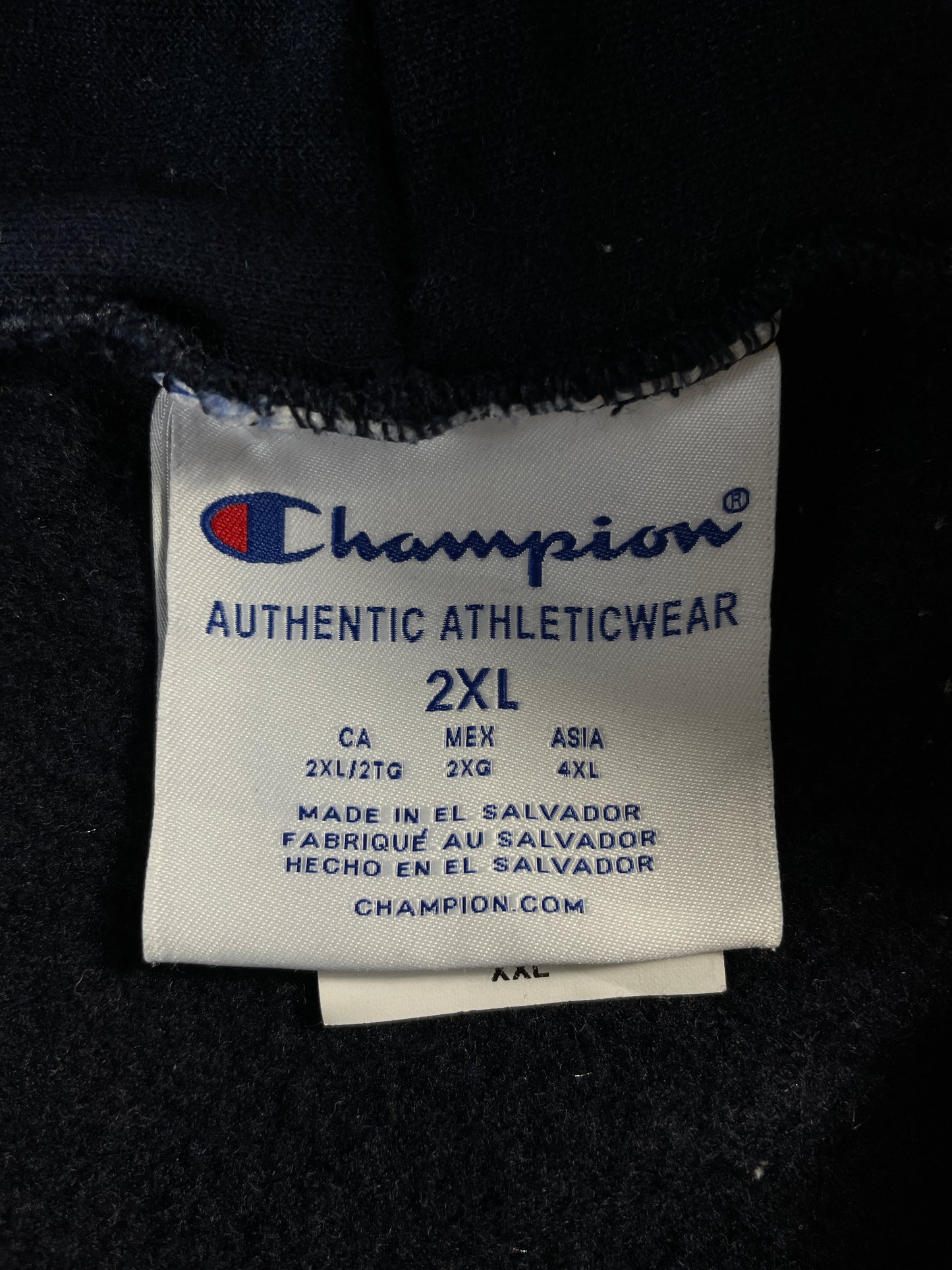 Vintage CHAMPION x UCLA Size XXL College Hoodie Sweat-Shirt / E4207S