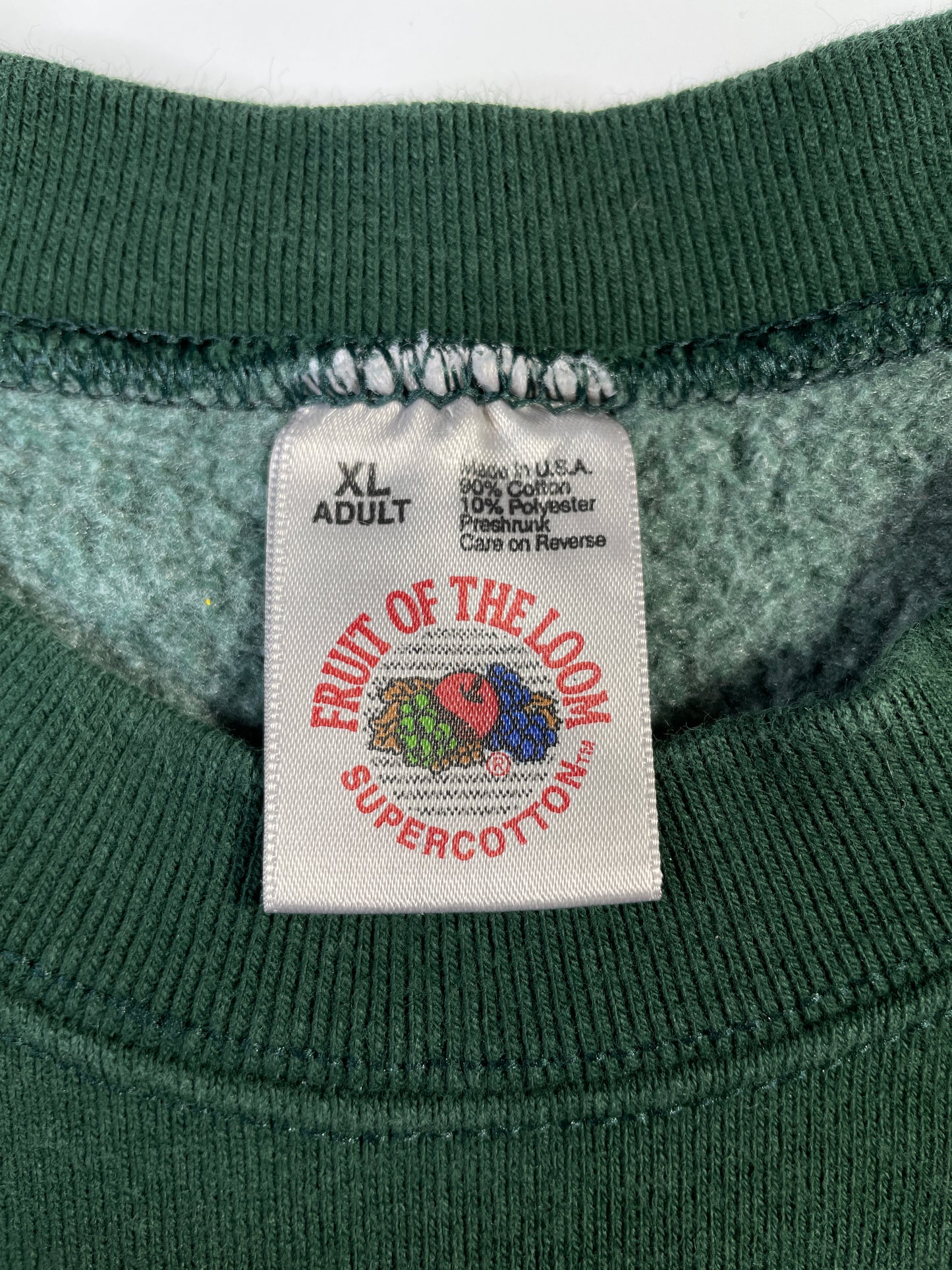 90's PALM BEACH Made in USA Size XL Vintage College Sweat-Shirt / A6587