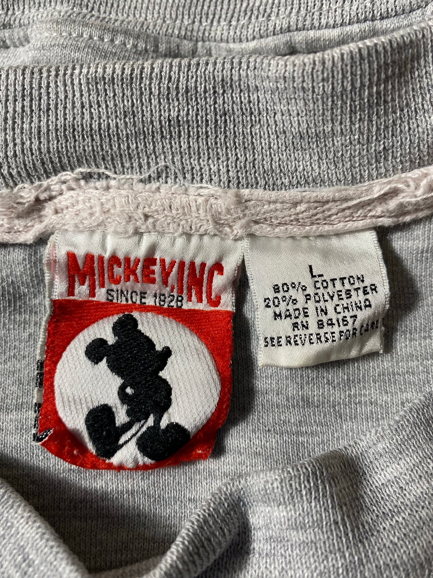 90’s WALT DISNEY WORLD Size L Vintage Sweat-shirt / K4403