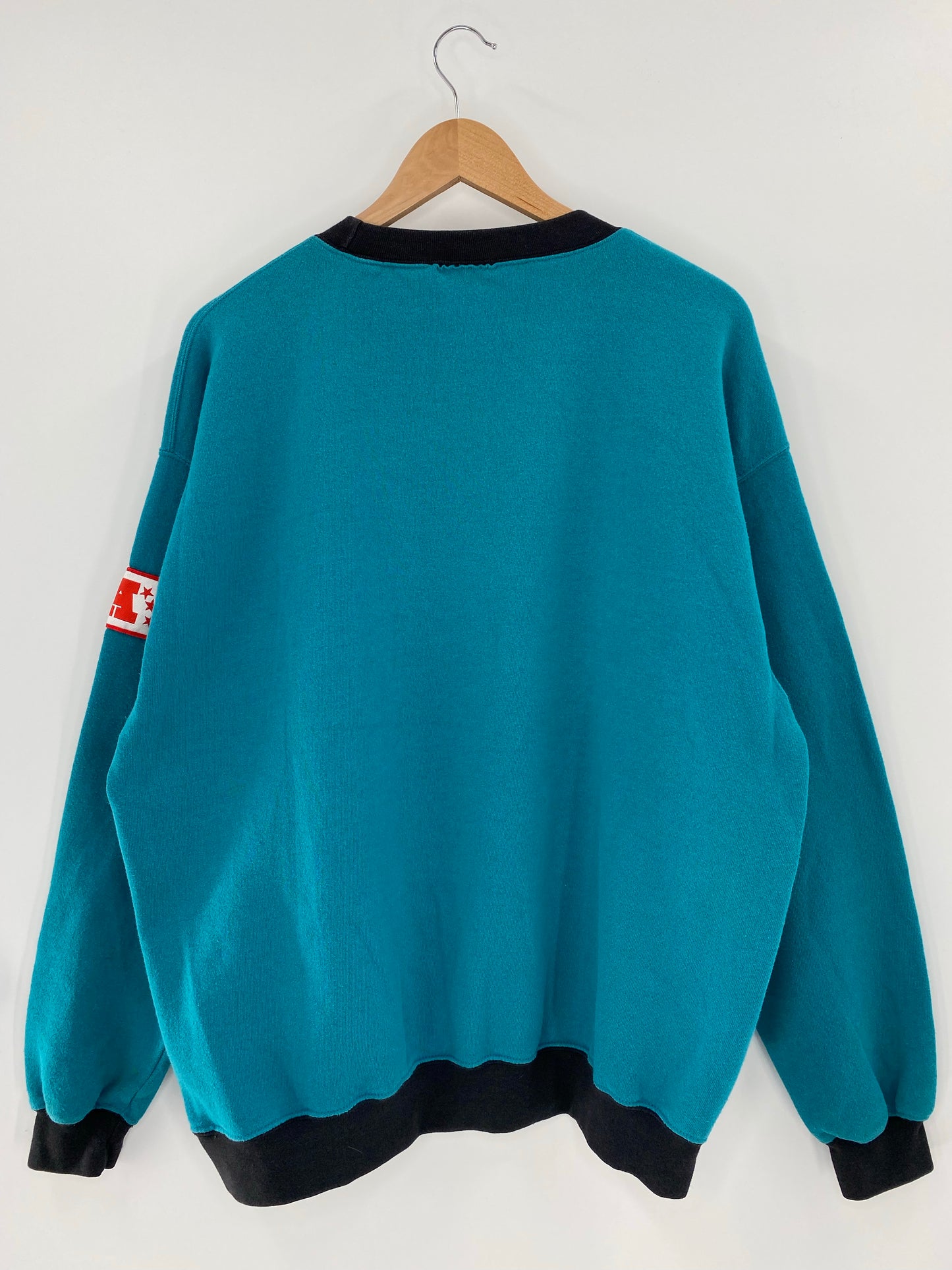 90’s JACKSONVILLE JAGUARS Made in USA Size No tag (Approx.XL) NFL Sweat shirt / K5703