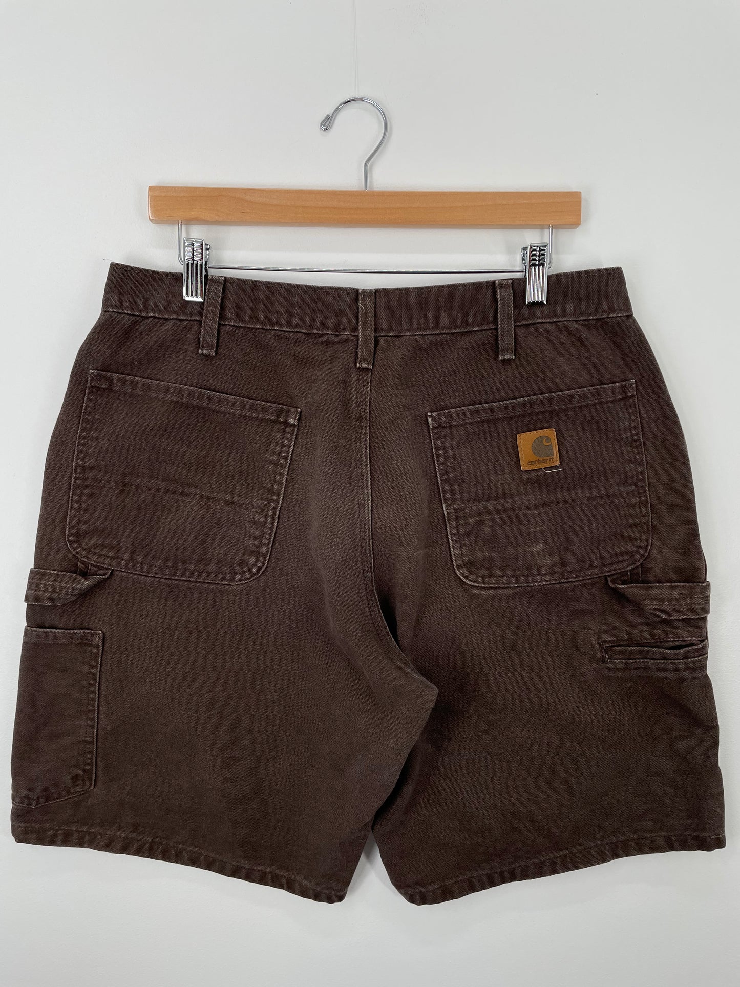 Vintage CARHARTT Size W34xL9 Duck Shorts / A1495