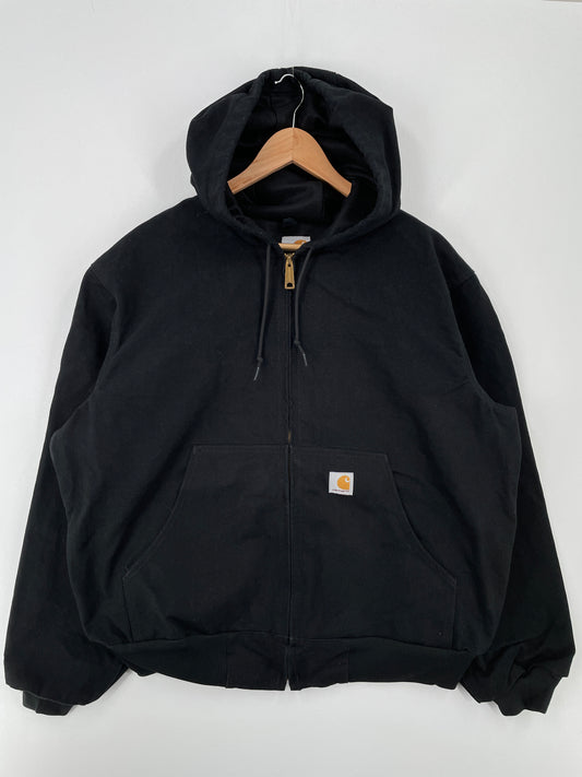 Vintage CARHARTT Made in USA Size L Hoodie Duck Jacket / A8732