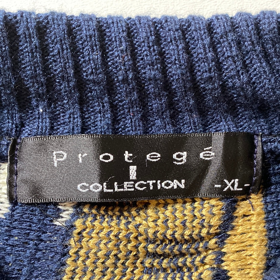 Vintage COOGI- Style Size XL Knit Sweater / E3088K