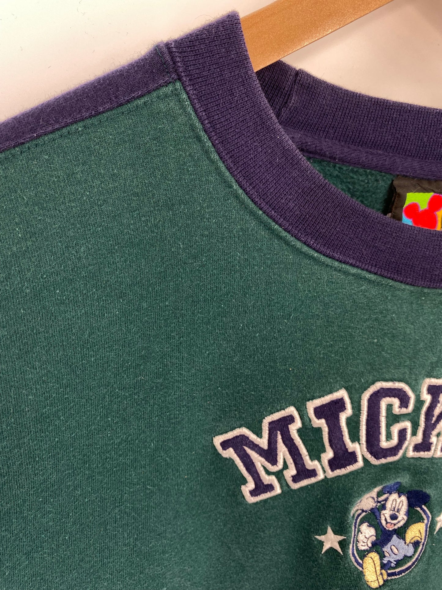 00's DISNEY MICKEY Size M Vintage Sweat-shirt / K7730