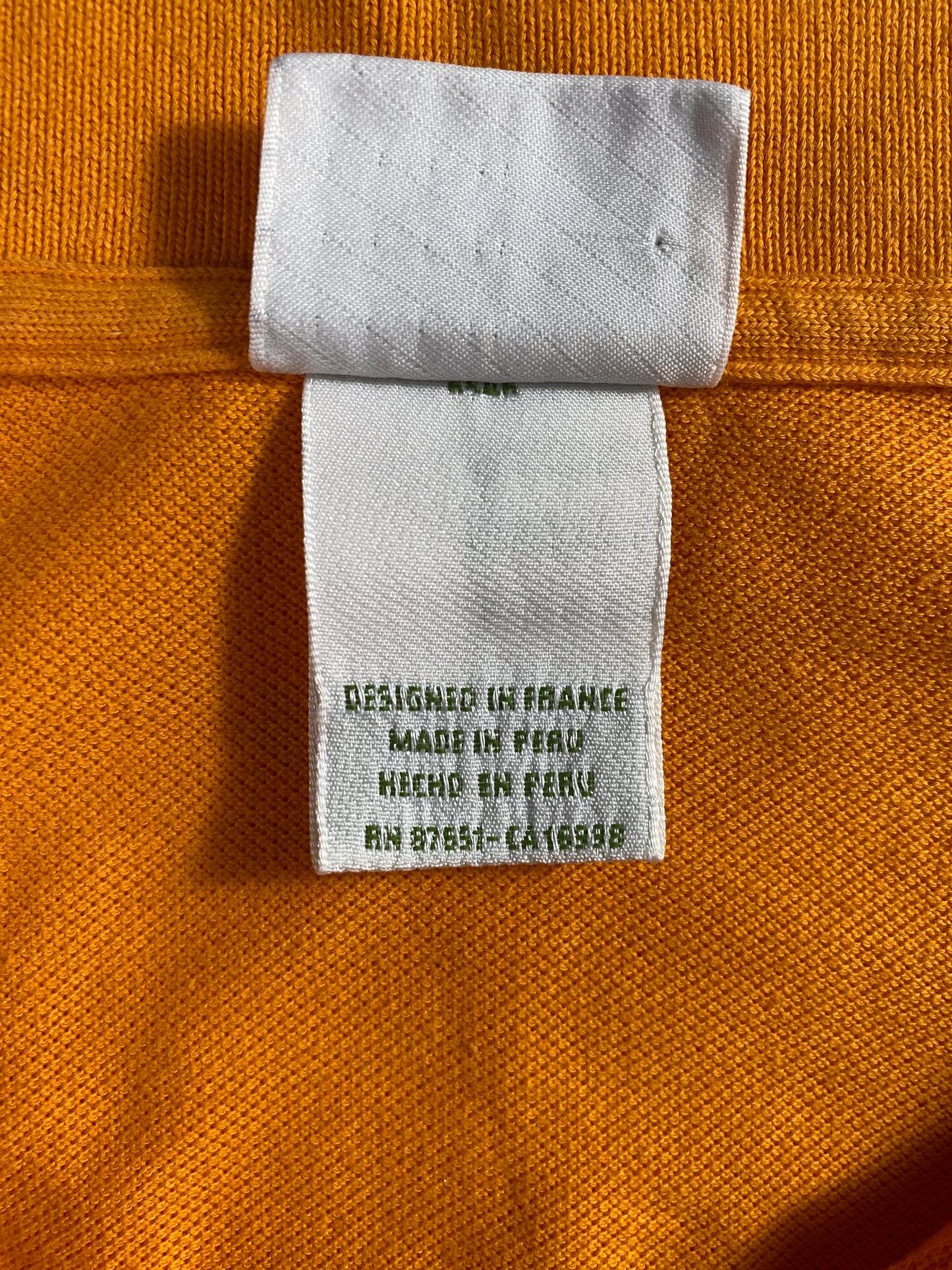 90's LACOSTE Size XL Vintage Polo Shirt / A4365