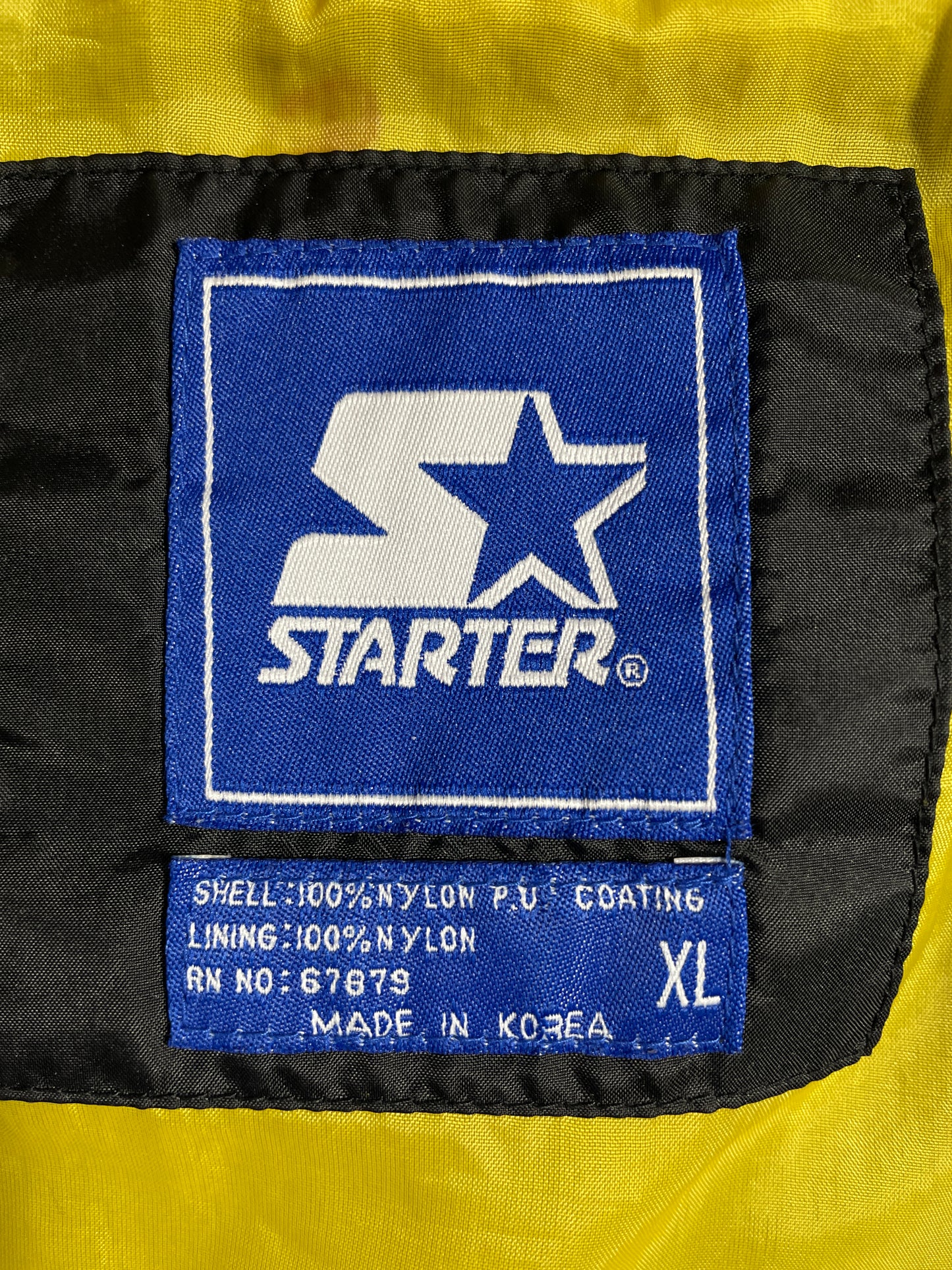 90’s STARTER x MISSOURI Size XL Vintage College Nylon Jacket / A9812