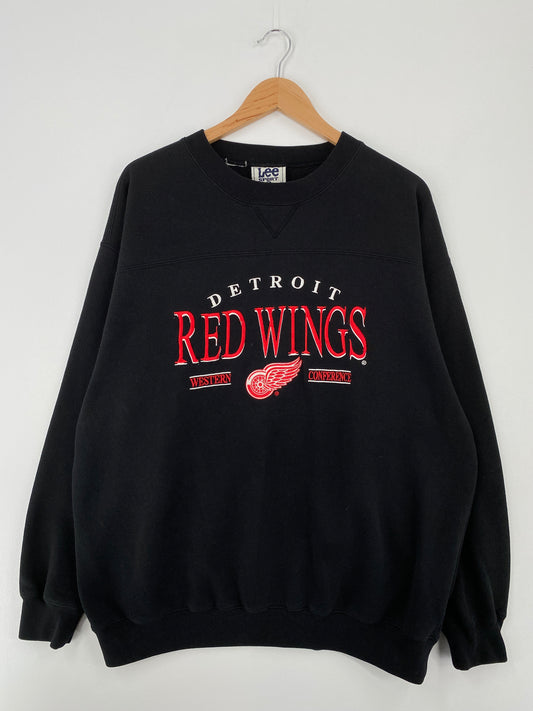 00’ DETROIT RED WINGS Size XL NHL Sweat-shirt / A8705