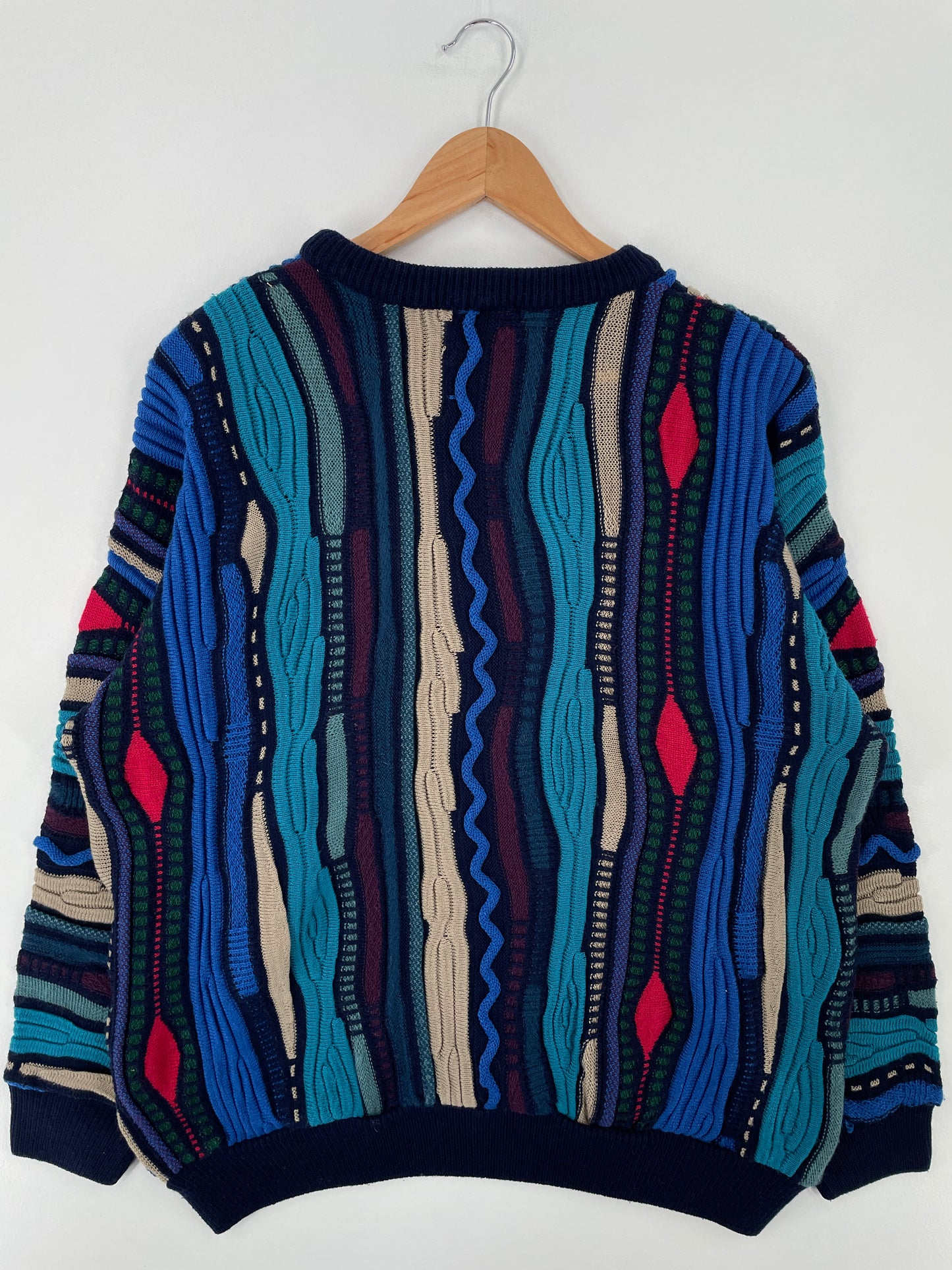Vintage 3D COOGI- Style Size L Knit Sweater / A9402