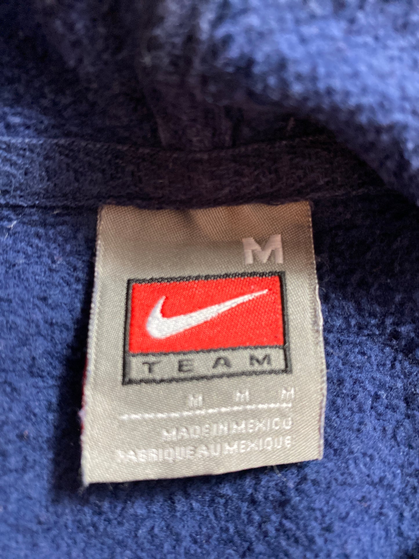 00’ NIKE AUBRN Size M Vintage Hoodie Sweatshirt / 9990