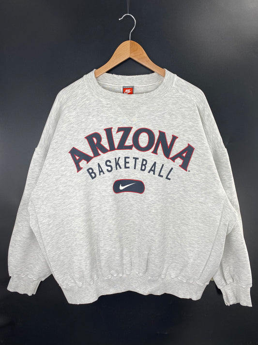90’s NIKE UNIVERSITY OF ARIZONA Size XL Vintage College Sweat-shirt / K9857