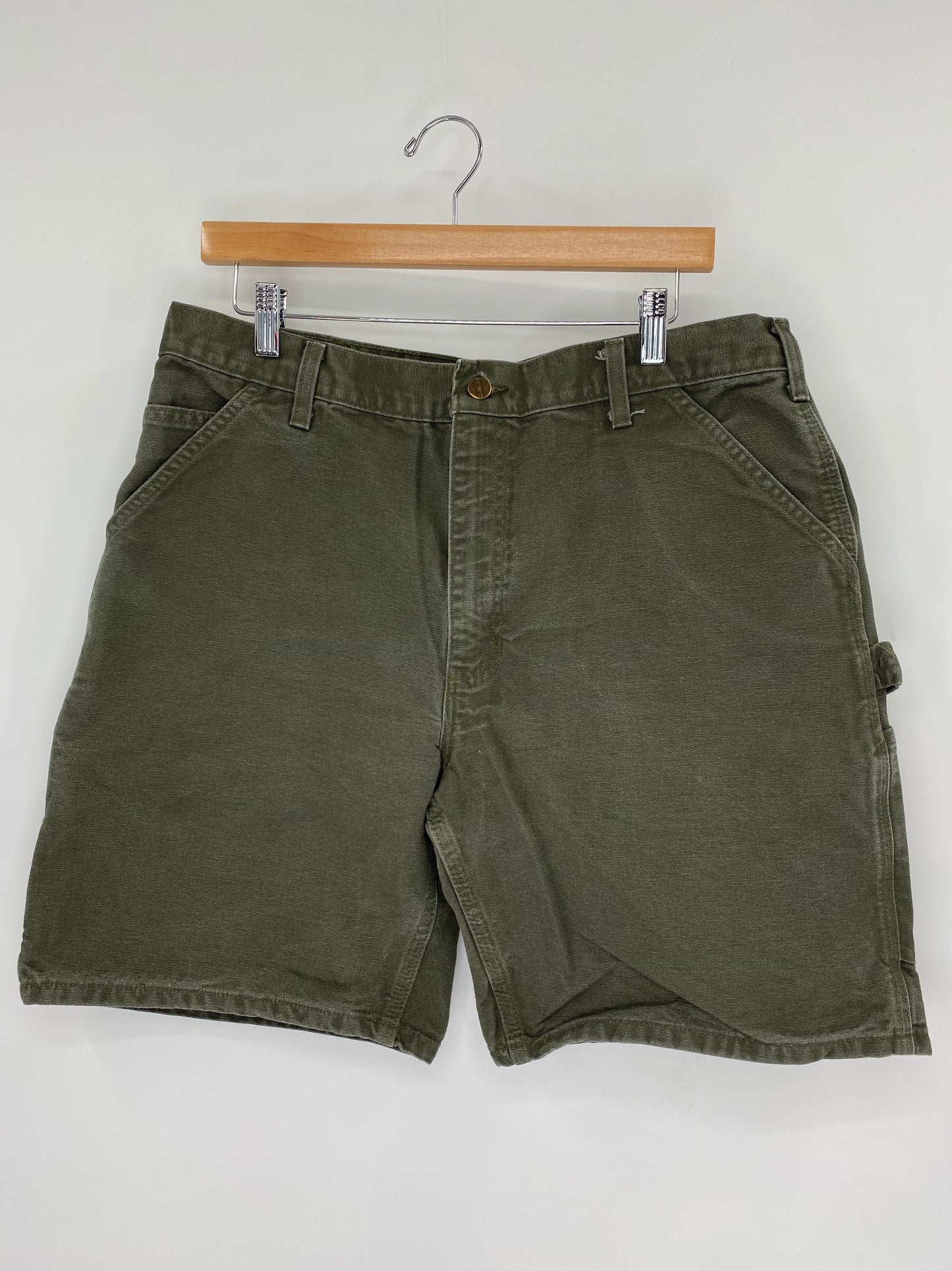 Vintage CARHARTT Size 36 Duck Shorts / K9051