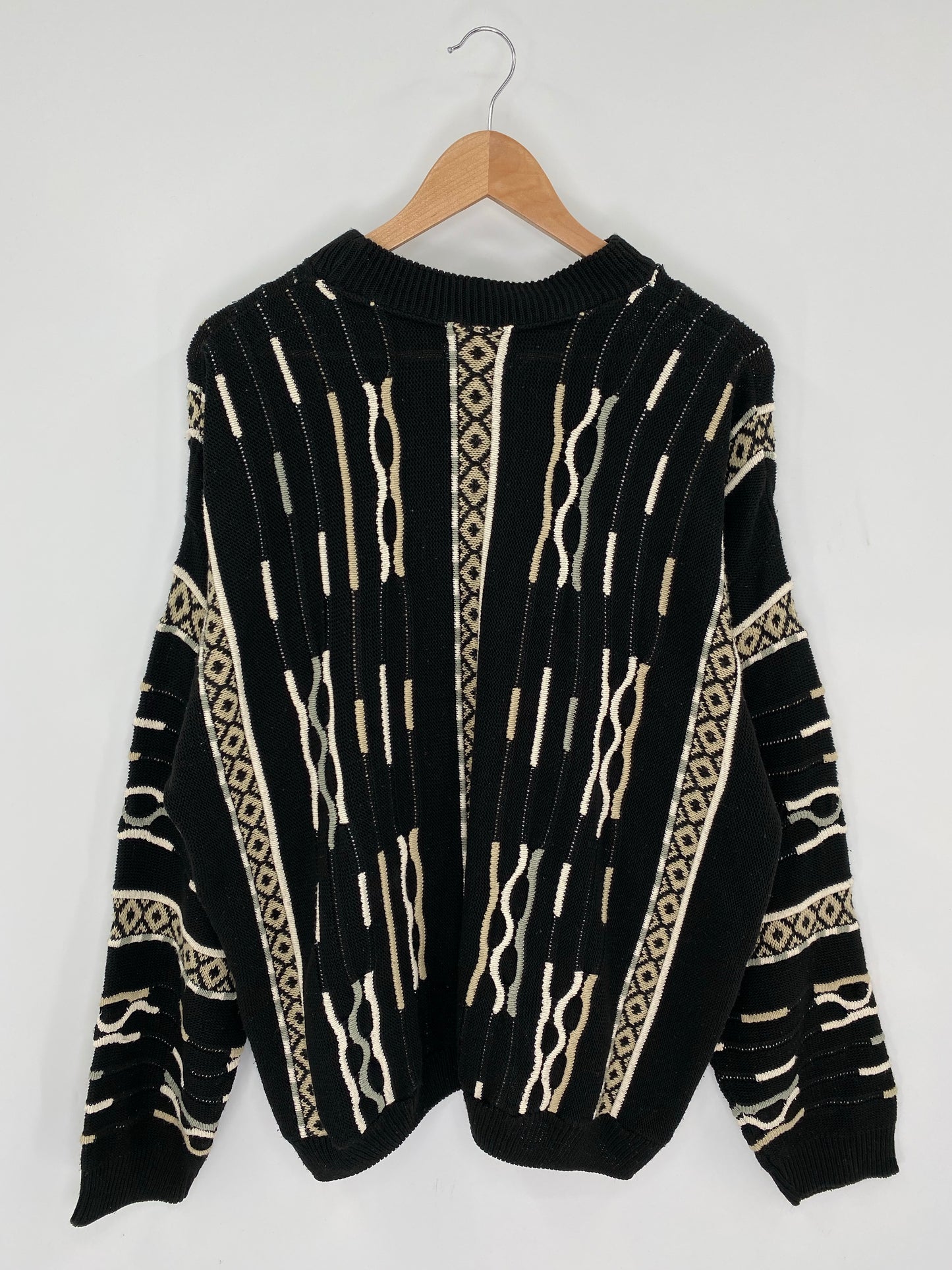 Vintage 3D COOGI- Style Size No Tag (Approx.L) Knit Sweater / K8440