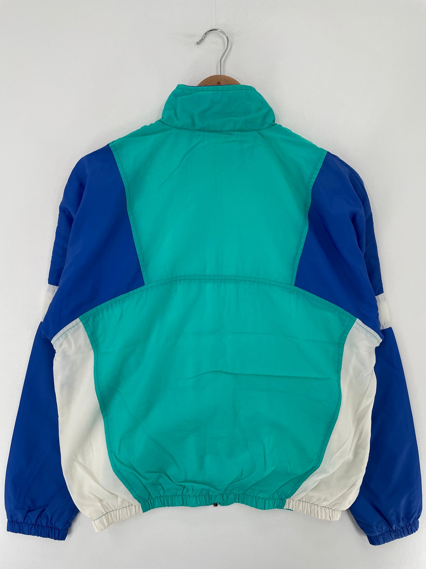 90's NIKE Silver Tag Size Ladies.M Vintage Nylon Jacket / E5794N