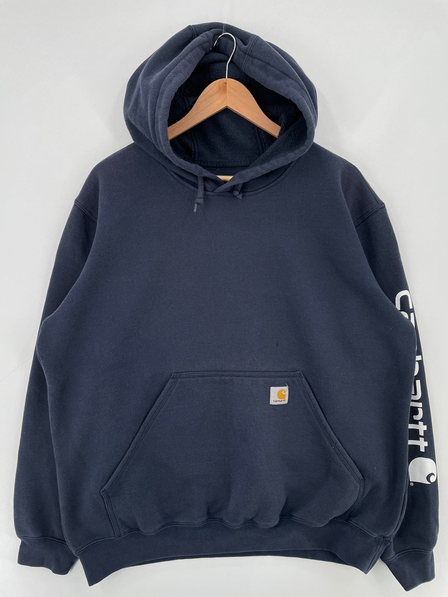 Vintage CARHARTT Size L Hoodie Sweat-Shirt / E3986S