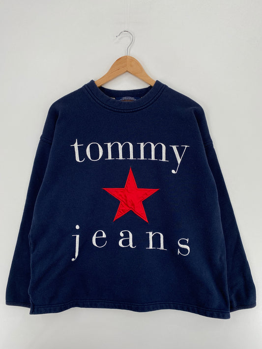 90’s TOMMY HILFIGER Size L Sweat-shirt / A5853