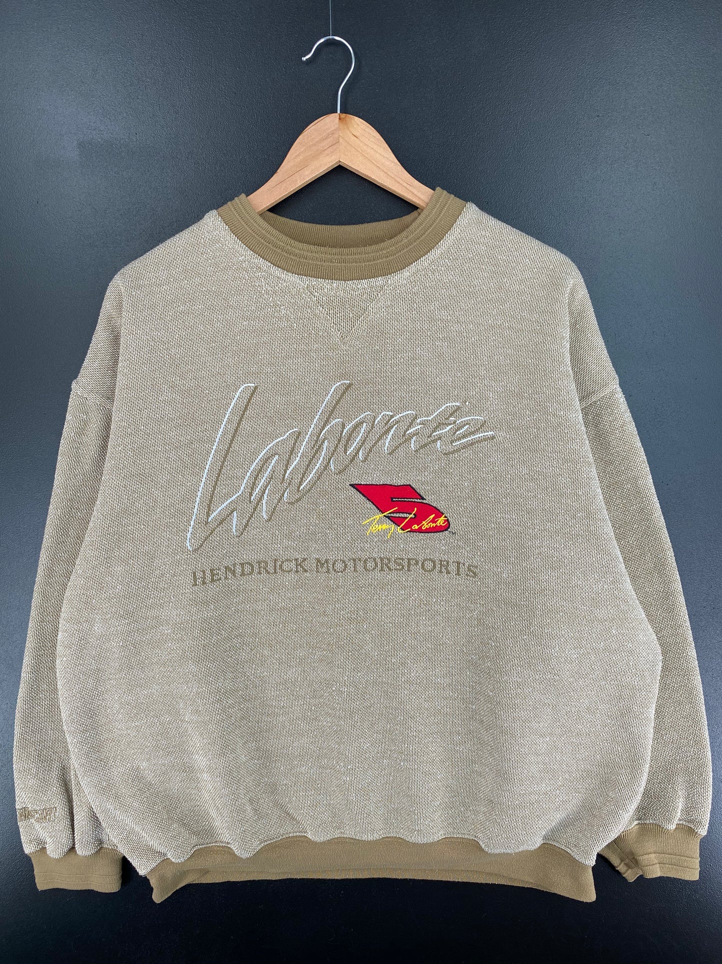 Vintage NASCAR TERRY LABONTE Size L Racing Sweat-Shirt / A1818