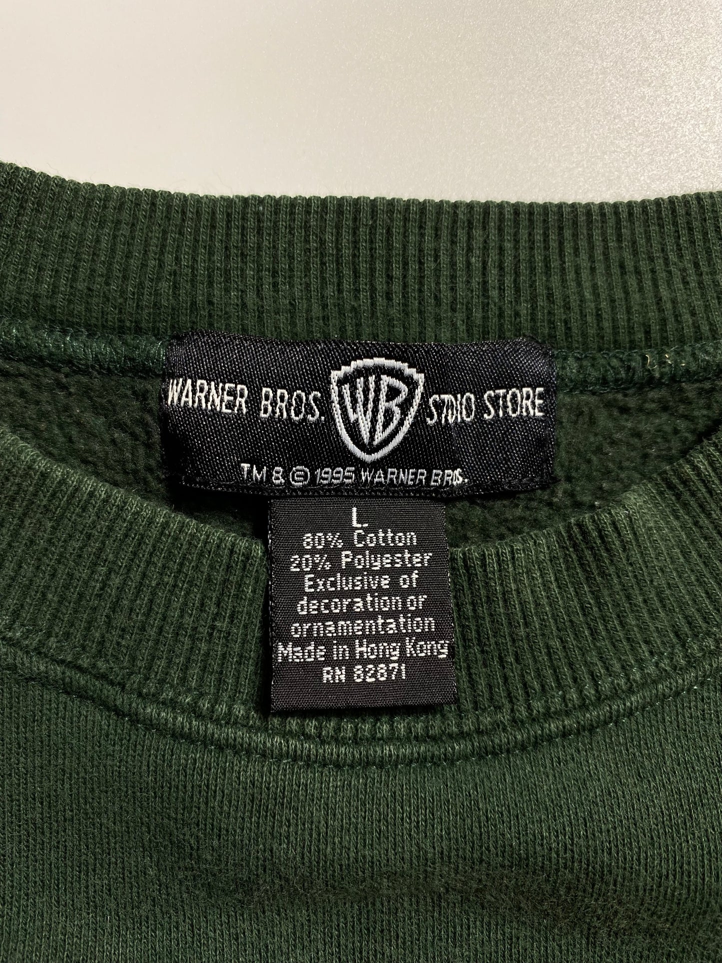 1995 LOONEY TUNES ACME Size L Vintage Sweat-shirt / K7729