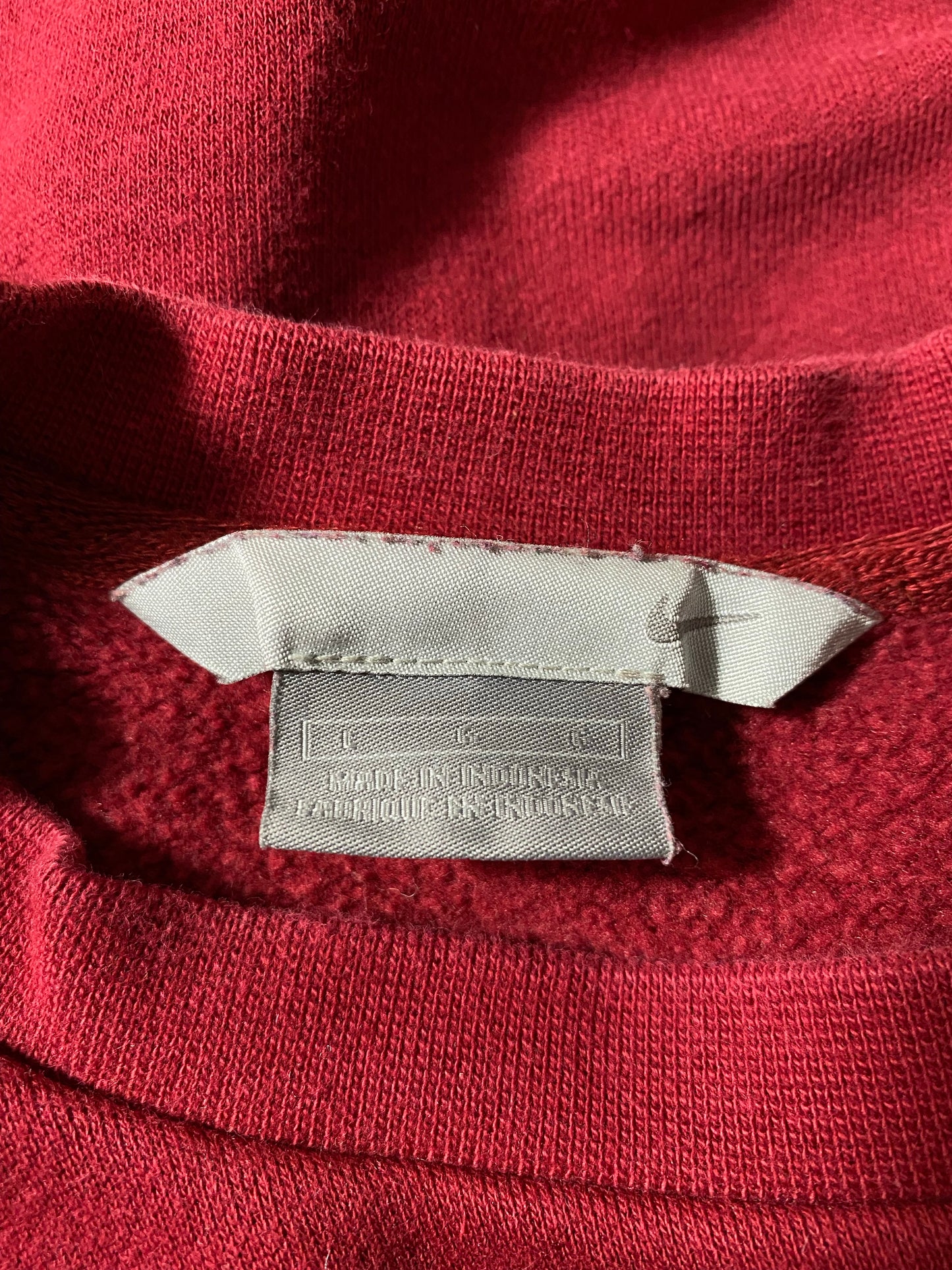 00' NIKE MINI SWOOSH Size L Vintage Sweat-shirt / K7173
