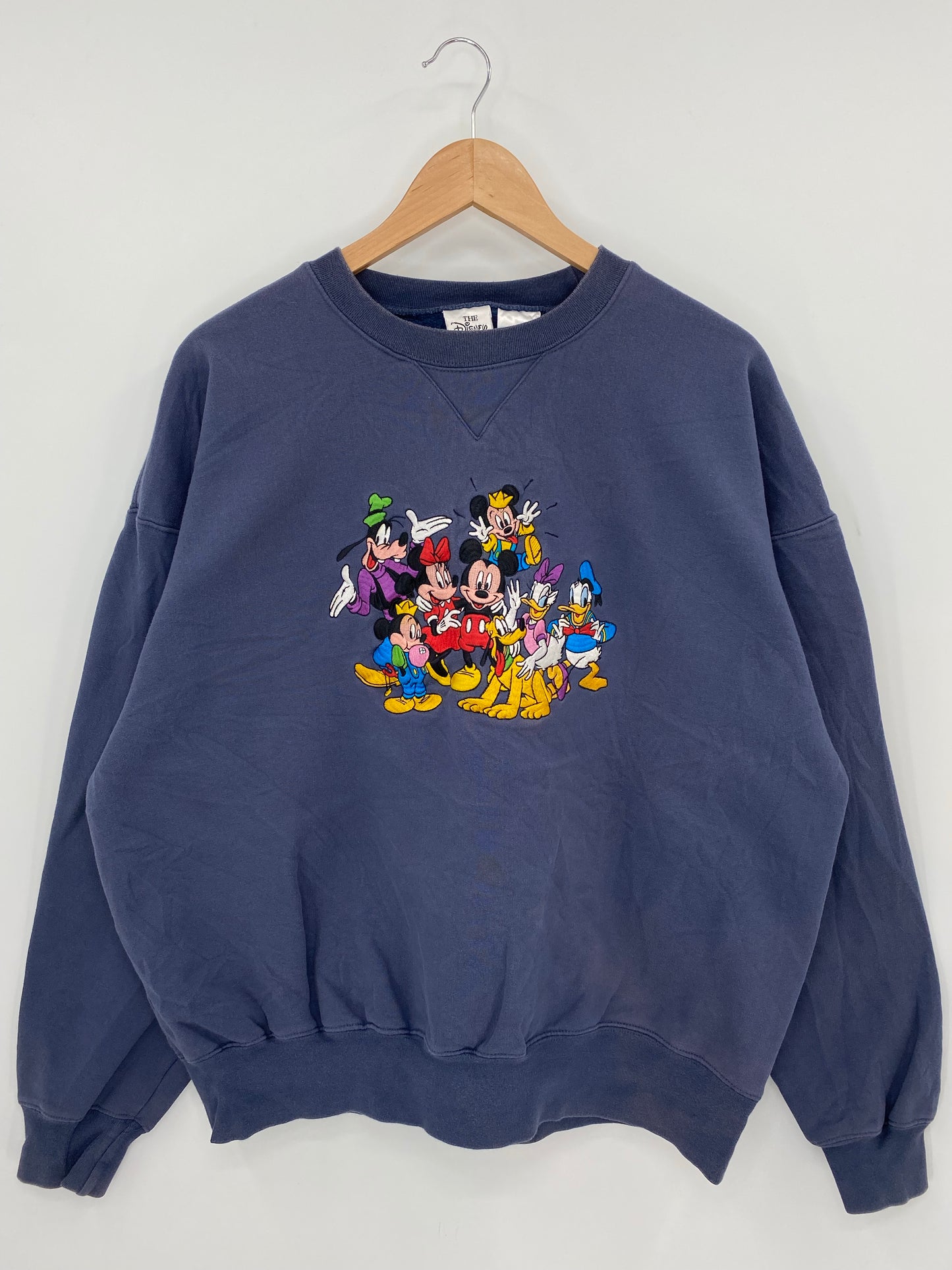 00' DISNEY MICKEY AND FRIENDS Size XL Vintage Sweat-shirt / K7093