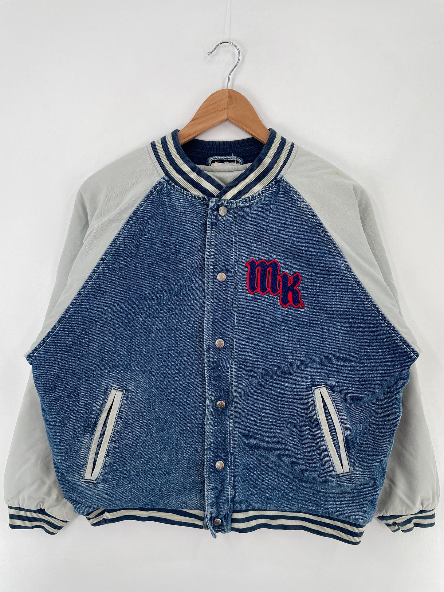 Vintage DISNEY MICKEY Size Approx.M Vintage Denim Jacket / A9917