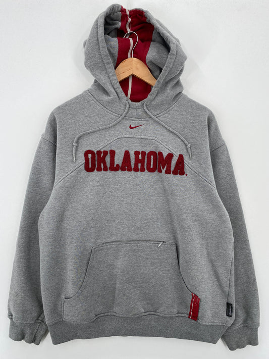 00' NIKE x OKLAHOMA Size M Vintage College Hoodie Sweat-Shirt / A7202