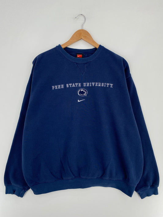 00’ NIKE x PENN STATE Size XL Vintage College Sweat-shirt / E2262S