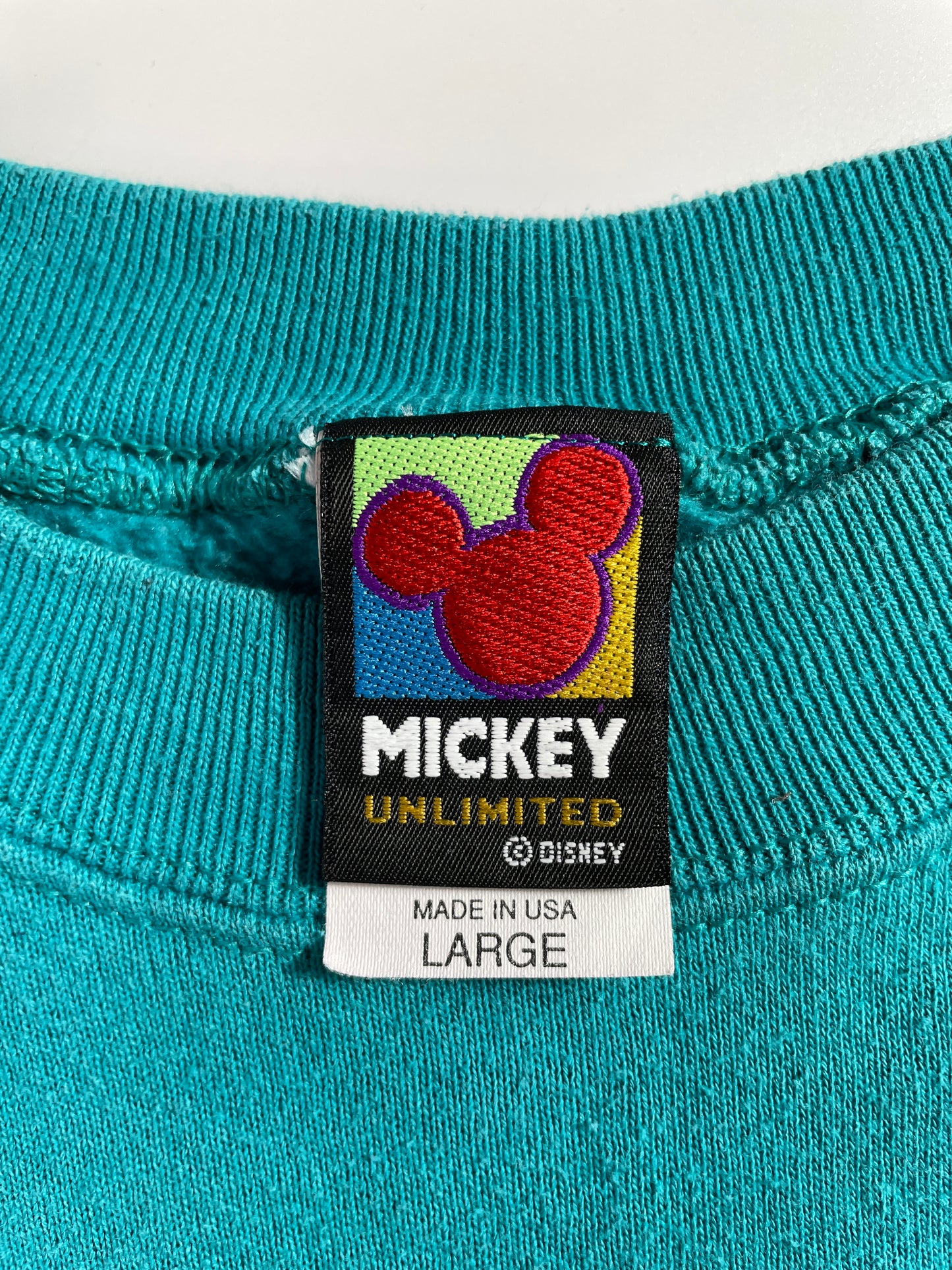 90’s DISNEY MICKEY Made in USA Size L Vintage Sweat-Shirt / A4059