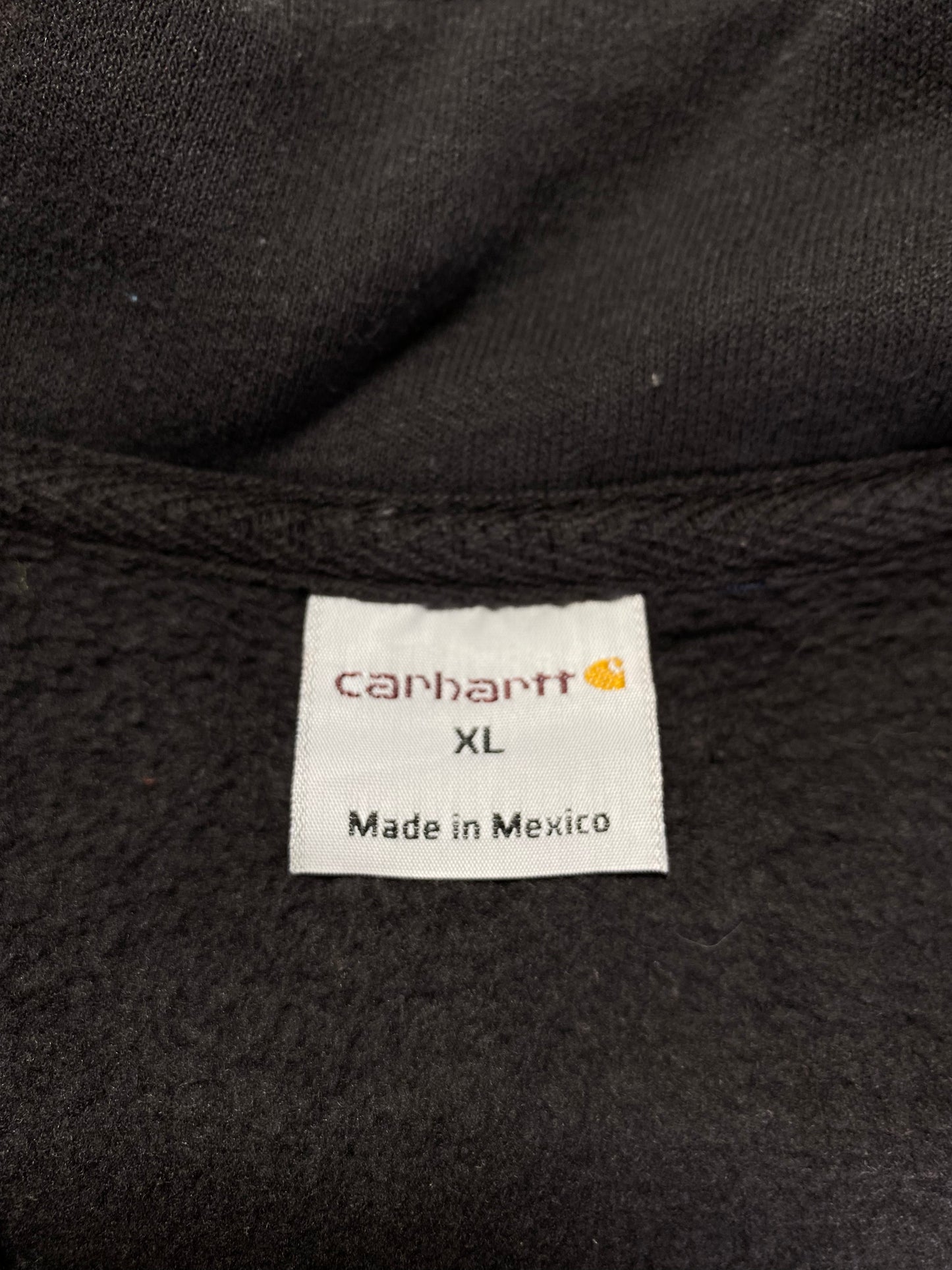 Vintage CARHARTT Size XL Half-Zip Sweat-shirts / A945