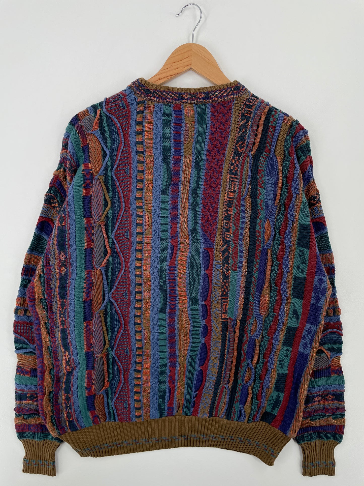 Vintage 3D COOGI- Style Size XL Knit Sweater / A8687