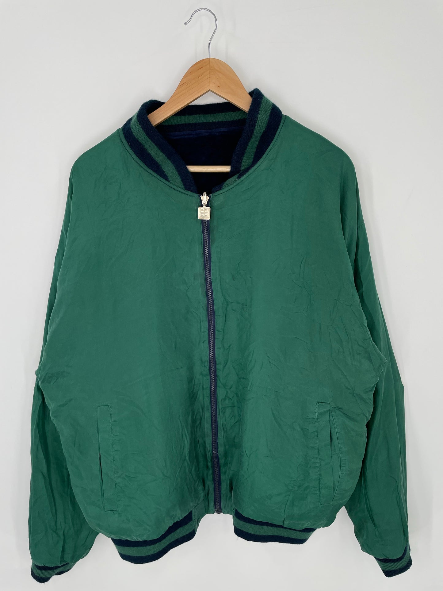 90’s GIVENCHY Size No Tag (Approx.L) Velour Jacket / K9187