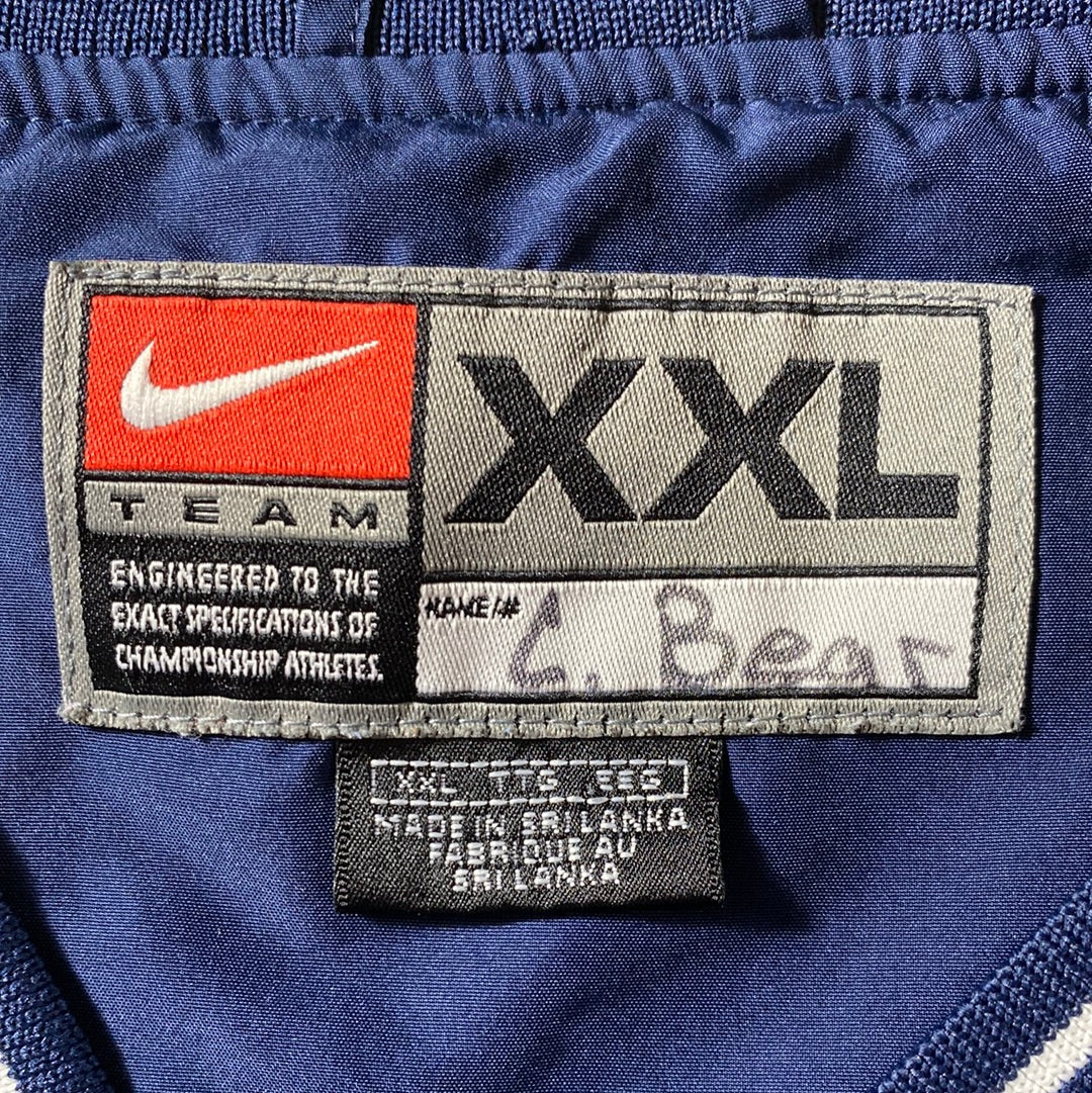 00' NIKE Size XXL Vintage Nylon Sweat Shirt / E4883J