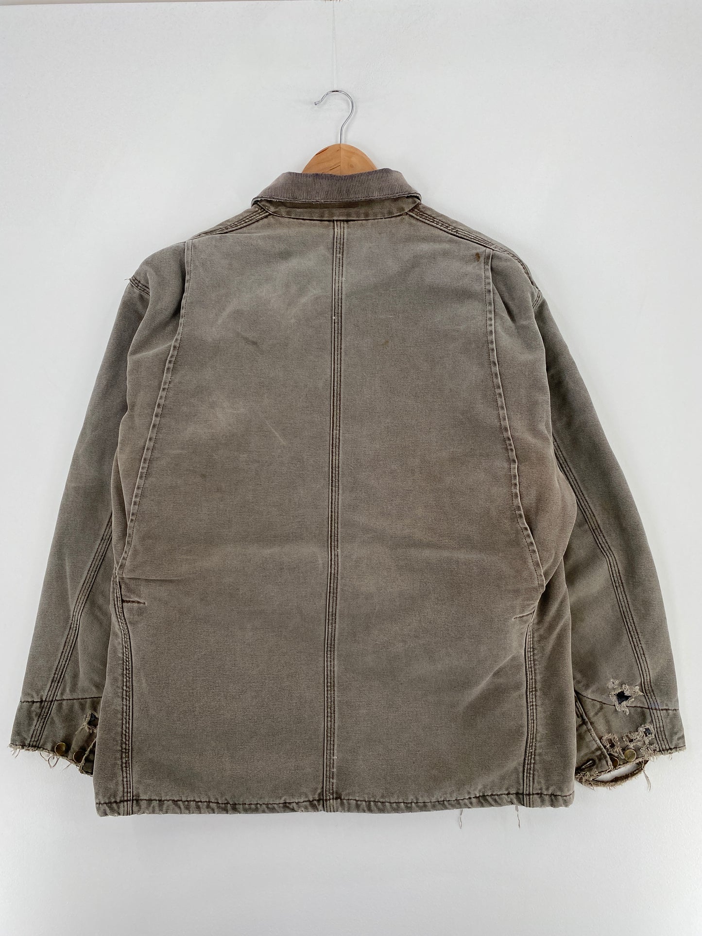 90’s CARHARRT Made in USA Size Approx.XL Vintage Duck Jacket / E2227J