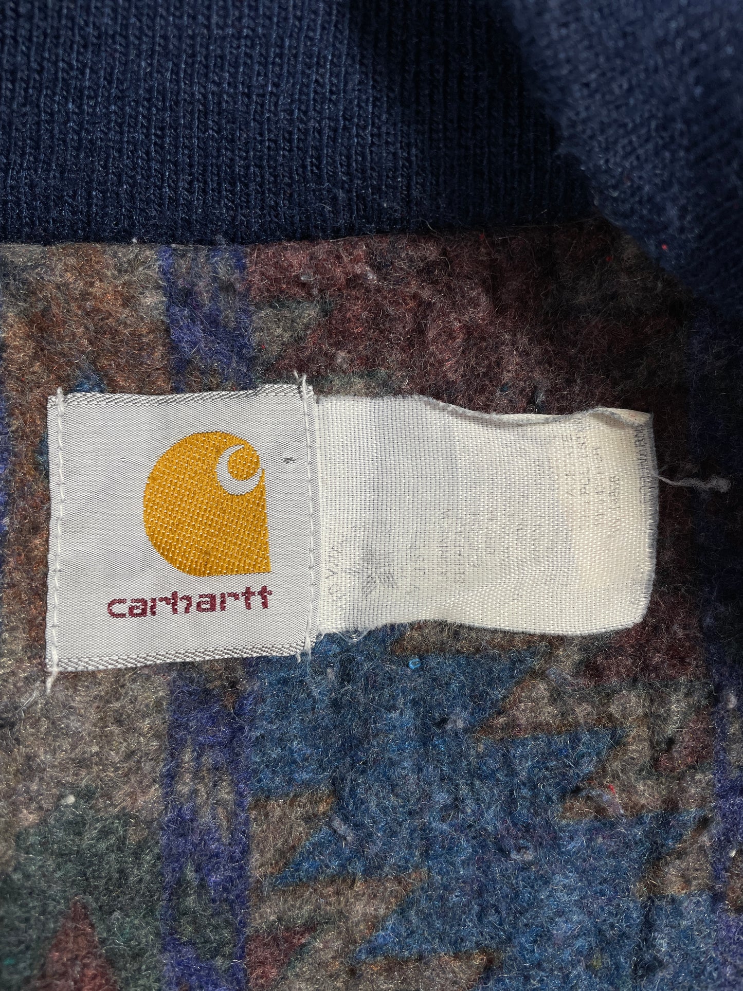 90’s CARHARTT Made in USA Size Approx.L Denim Jacket / A9492