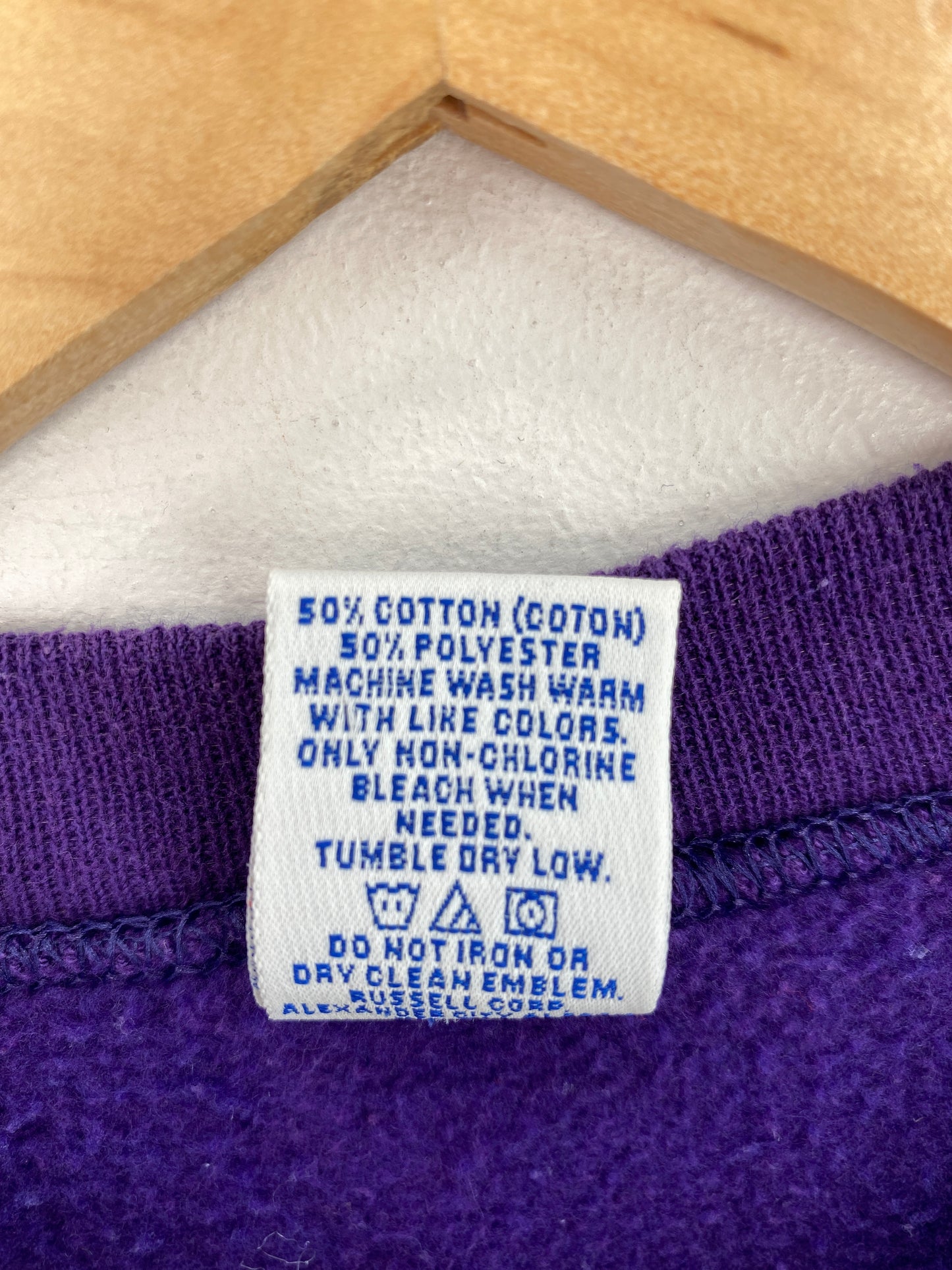 90’s LOUISIANA STATE UNIVERSITY Made in USA Size XL Vintage College Sweat-Shirts / A4709