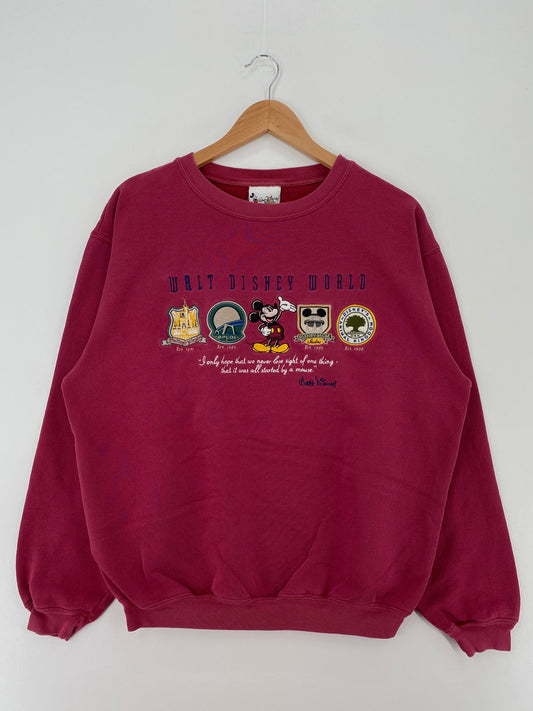 00’ WALT DISNEY WORLD Size M Vintage Sweat-shirt / E2560S