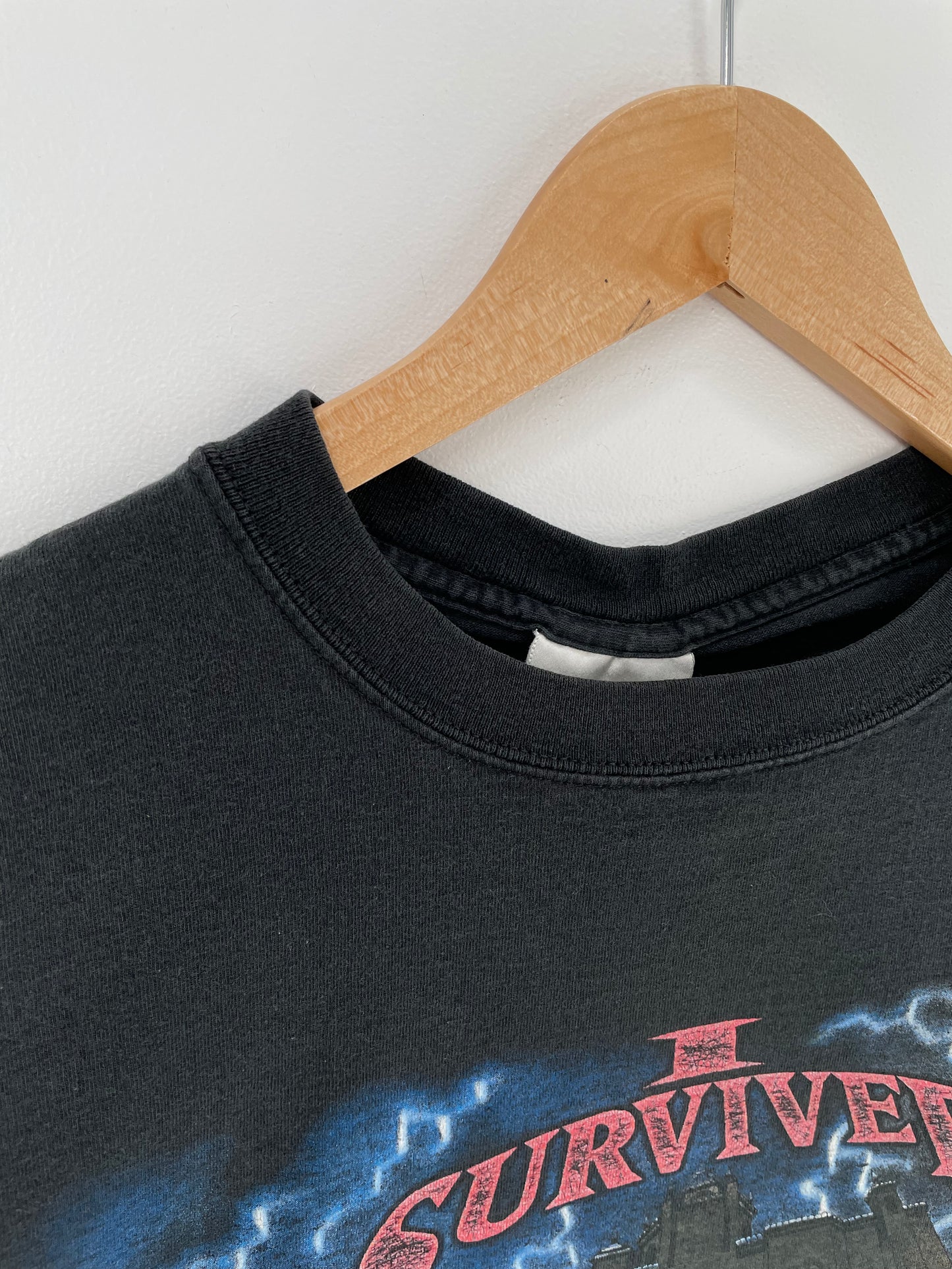 00’ DISNEY TOWER OF TERROR Made in USA Size L Vintage T-Shirts / A779